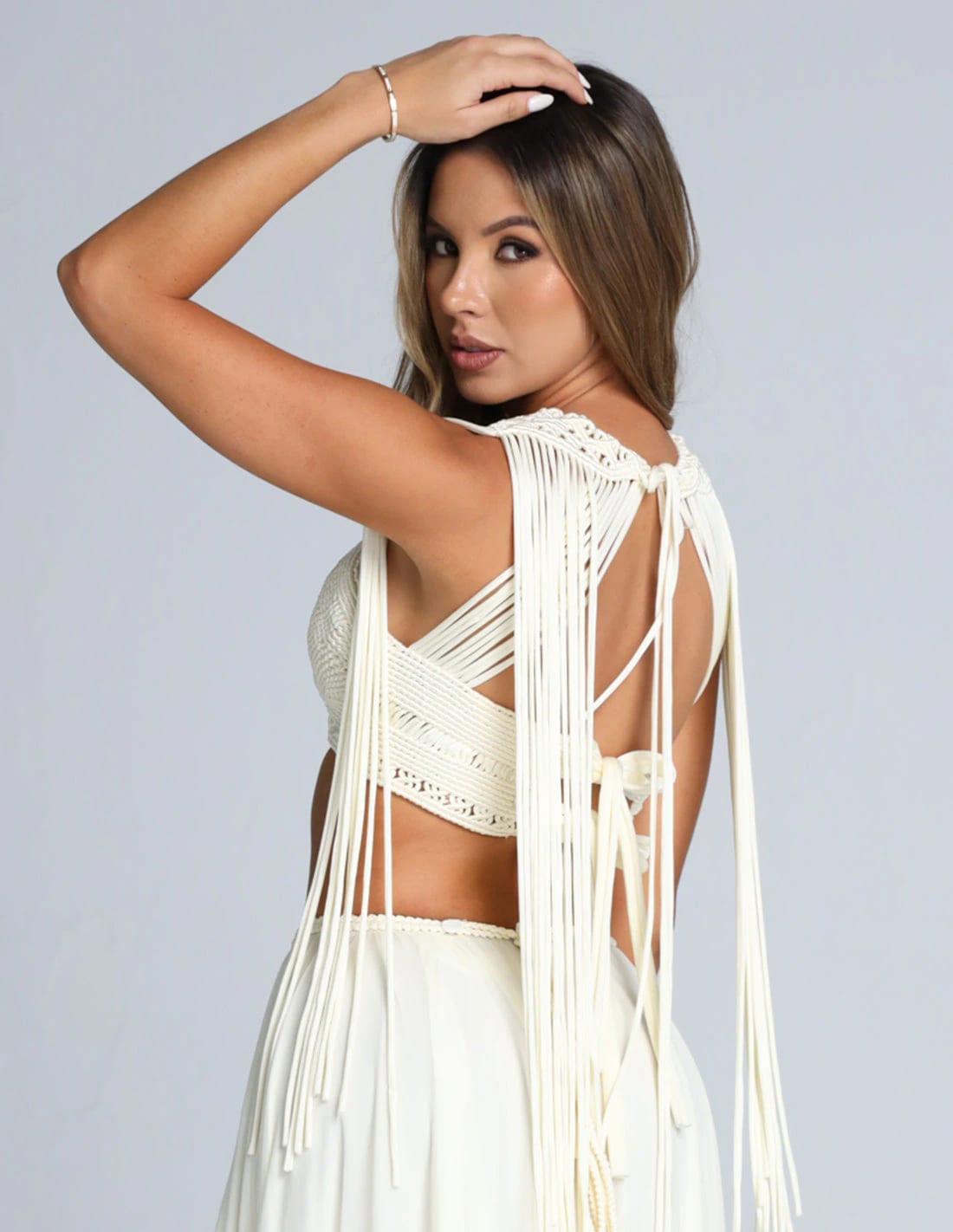 Crop Top Warrior Marfil - imagen 2