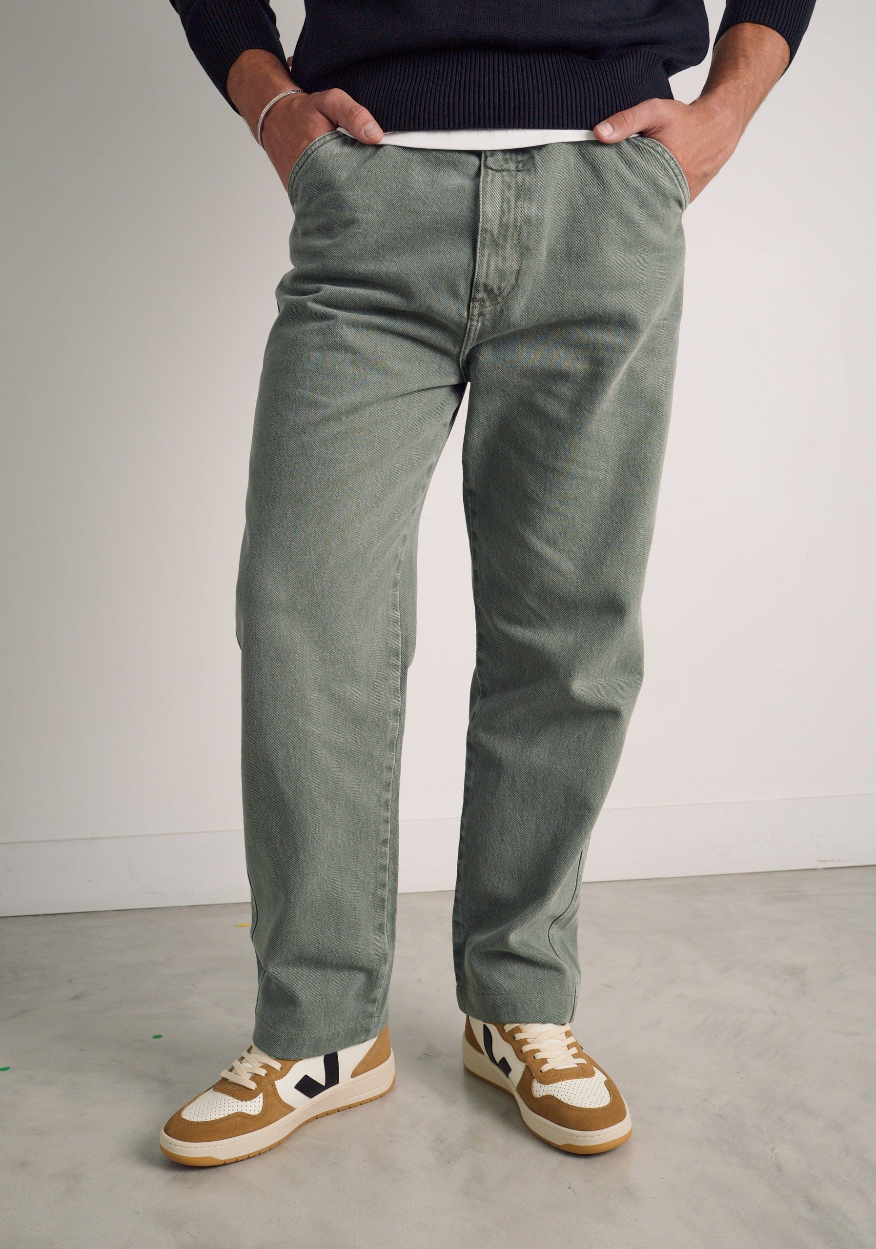 Pantalon H Dylan 5 Bols Verde - imagen 4