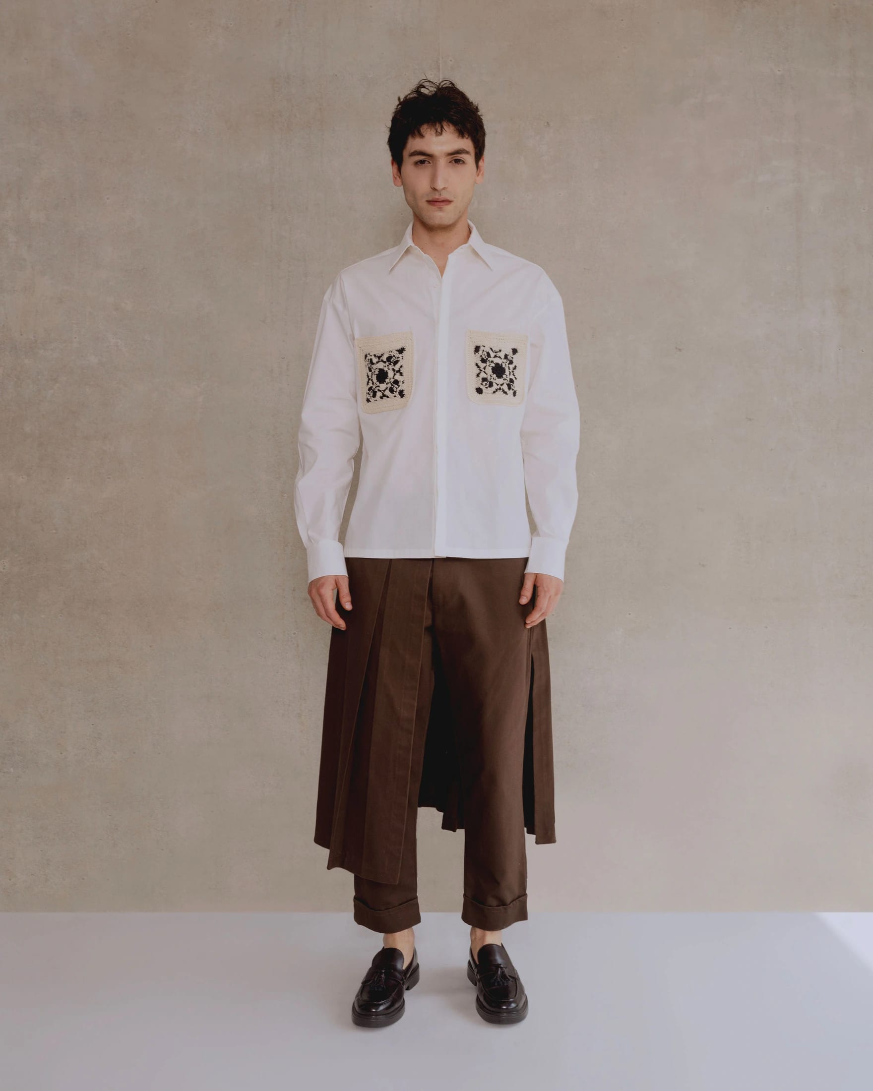Pocket-full White shirt - imagen 1