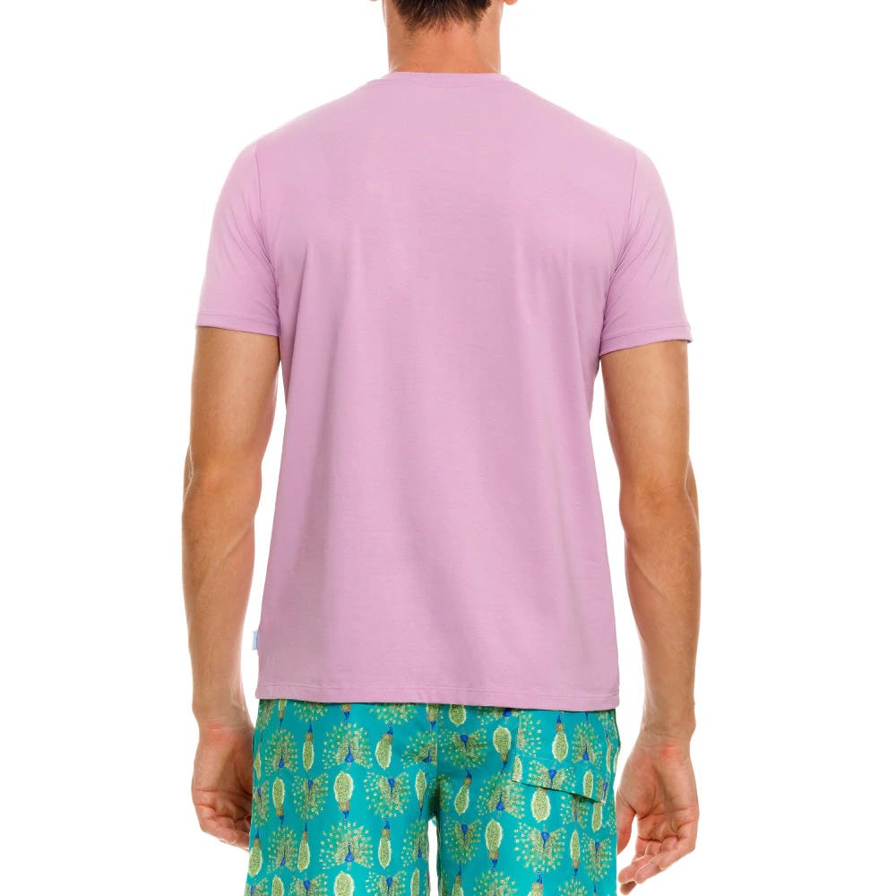 CAMISETA CUELLO REDONDO GORRIÓN MORADO - imagen 4