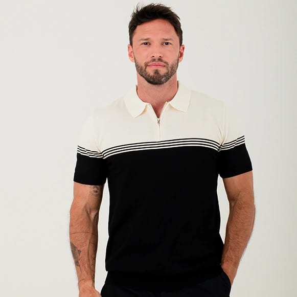 SUETER POLO MODA TEJIDO HOMBRE - imagen 3