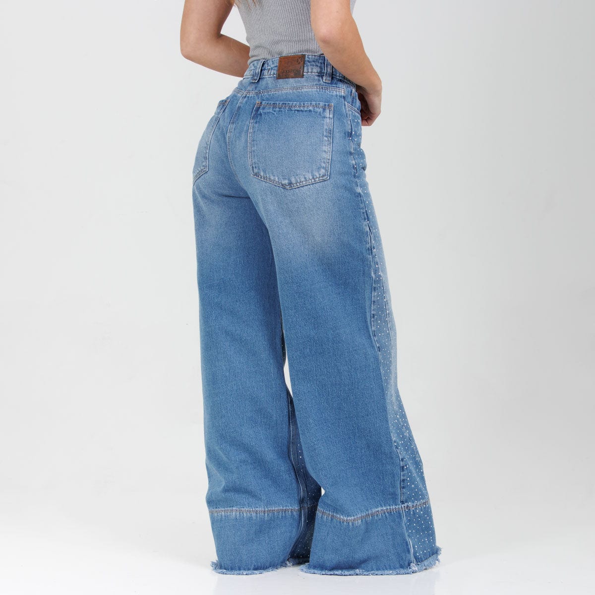 Jean Axspen Wide Leg Ax-2835 Rigido - imagen 2
