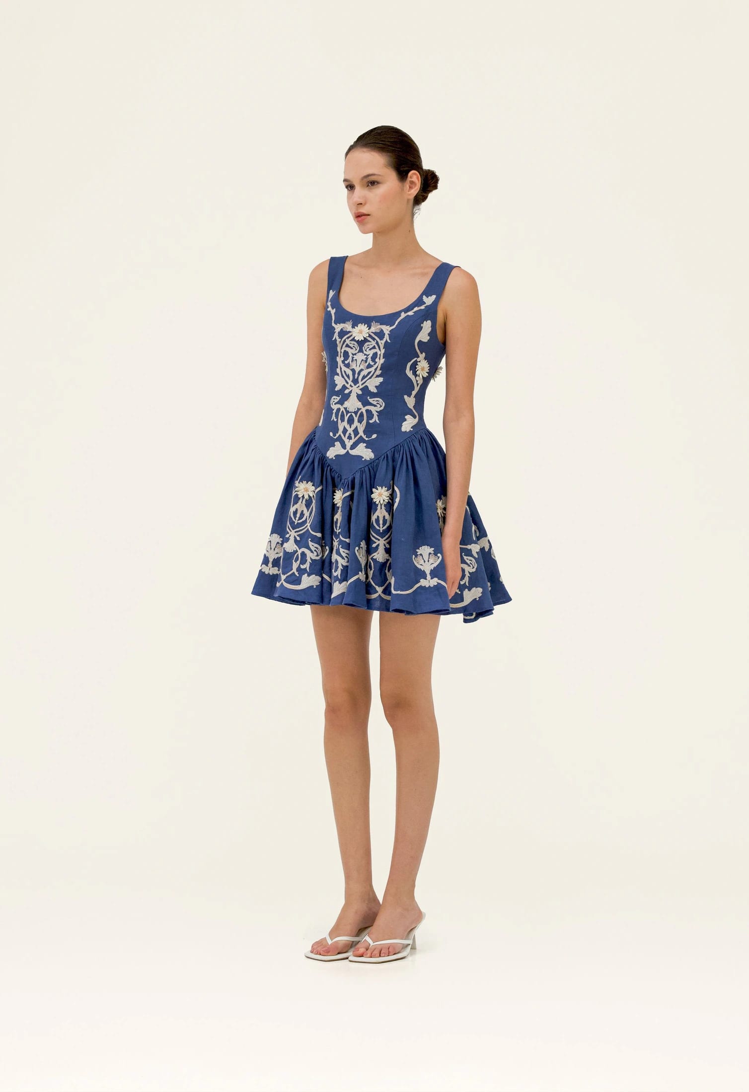 Pluma Ribbons Mini Dress - imagen 3