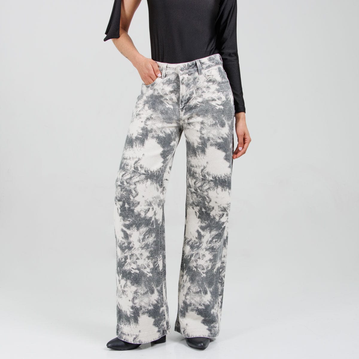Jean Wide Leg Ax-3142 Semirigido - imagen 2