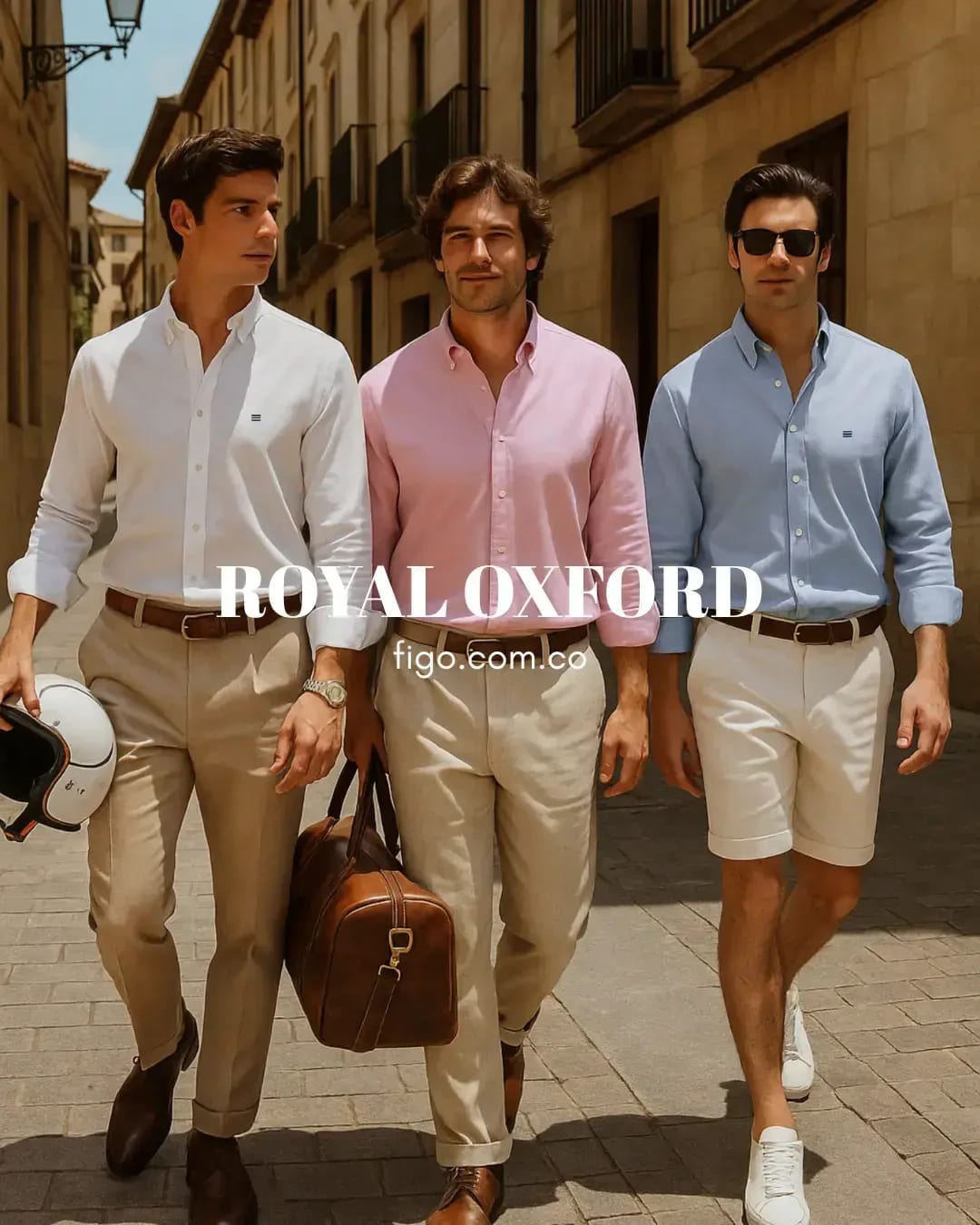 Camisa Royal Oxford - Blu République - imagen 11