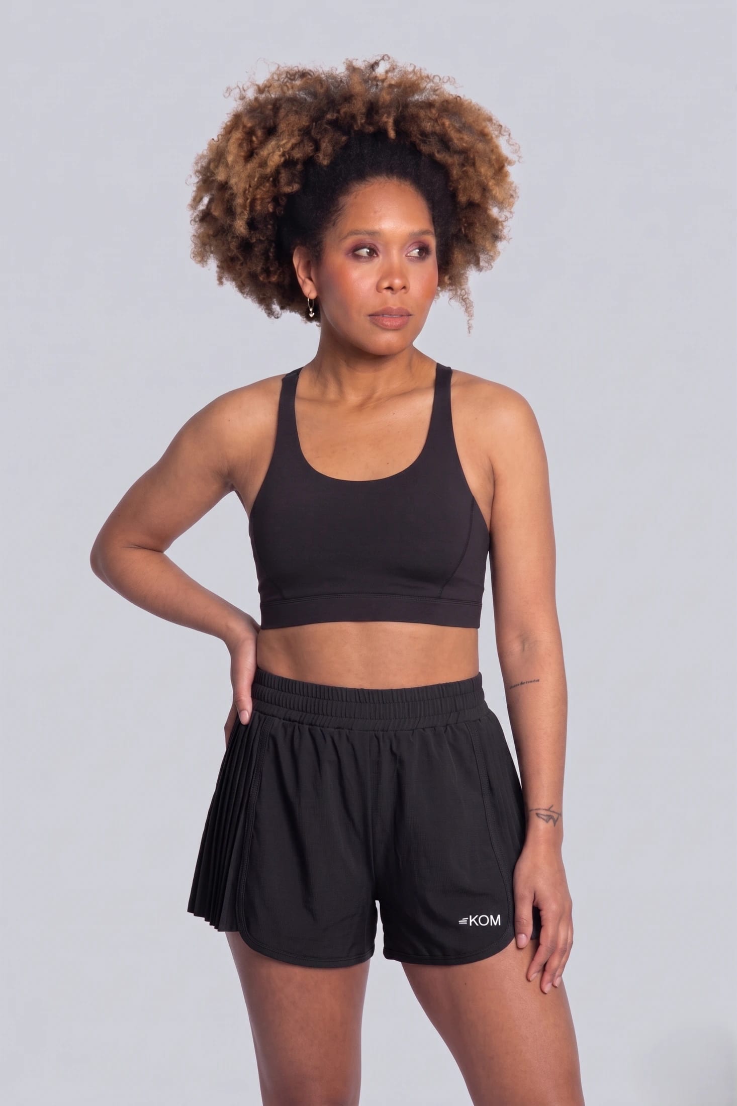 Short Running Deportivo Mujer Línea Tour con Boxer Interno y Bolsillo - imagen 3