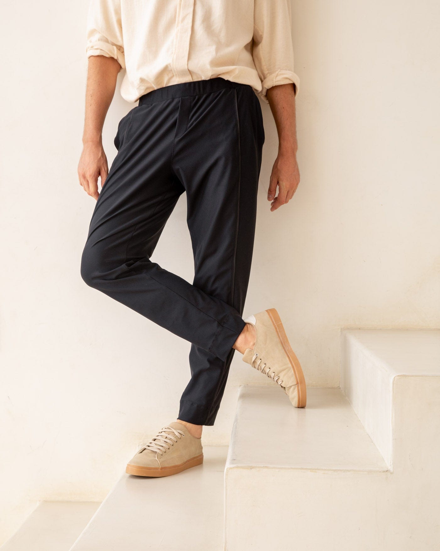 Pantalón Tech Fresh Negro DINÁMICO - imagen 4
