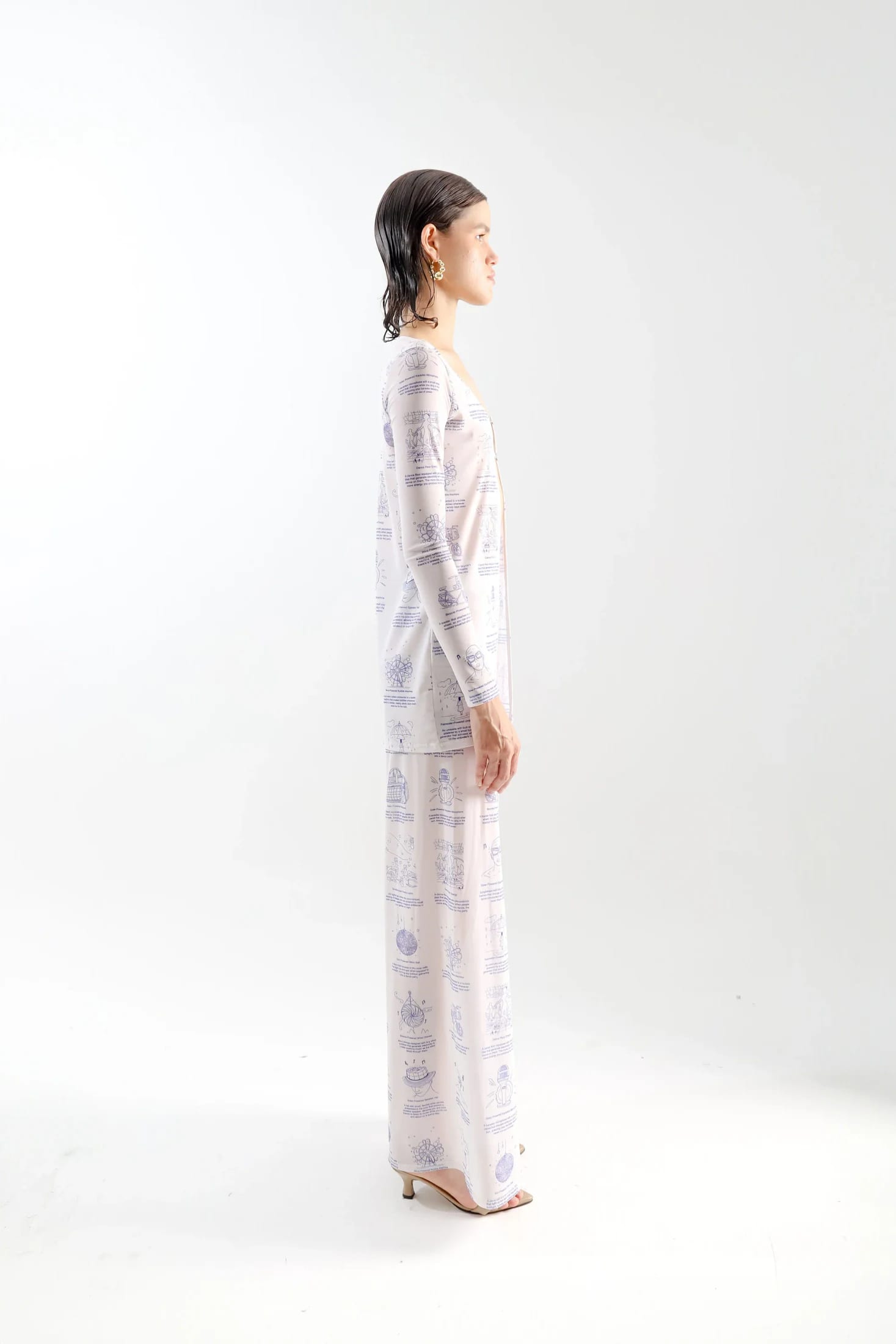 'Patents' Mesh Pants - imagen 11