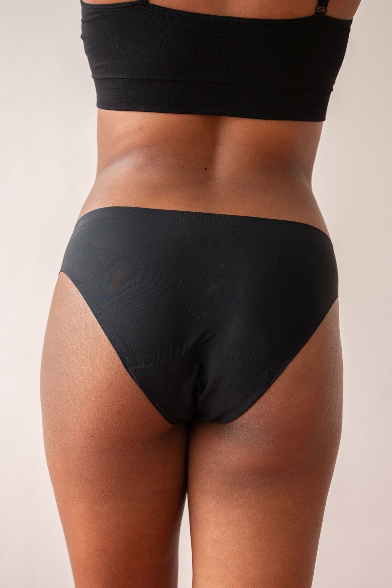 Calzones Menstruales  | Descaderado negro seamless - imagen 6