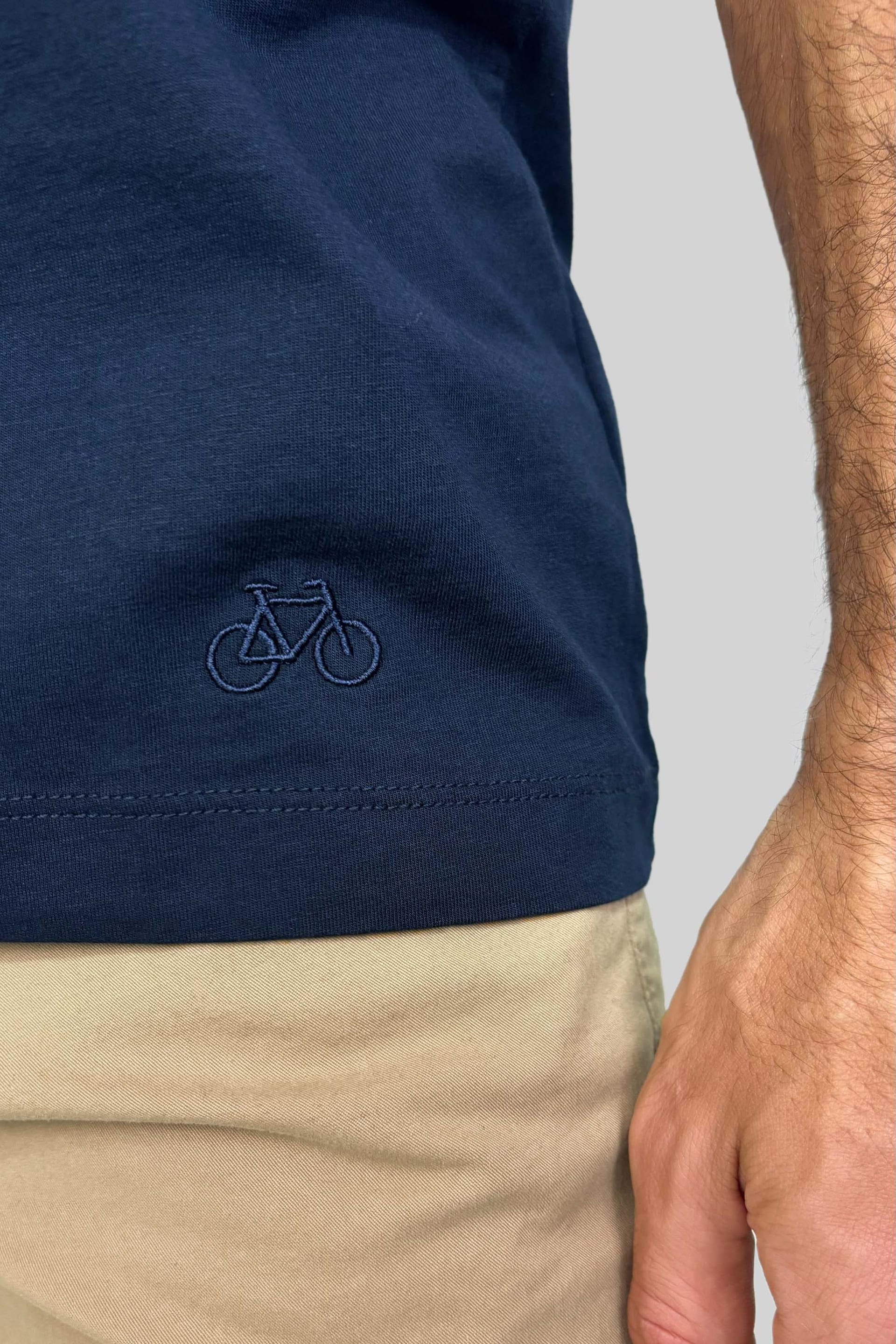 CAMISETA BASIC PLUS NAVY - imagen 2