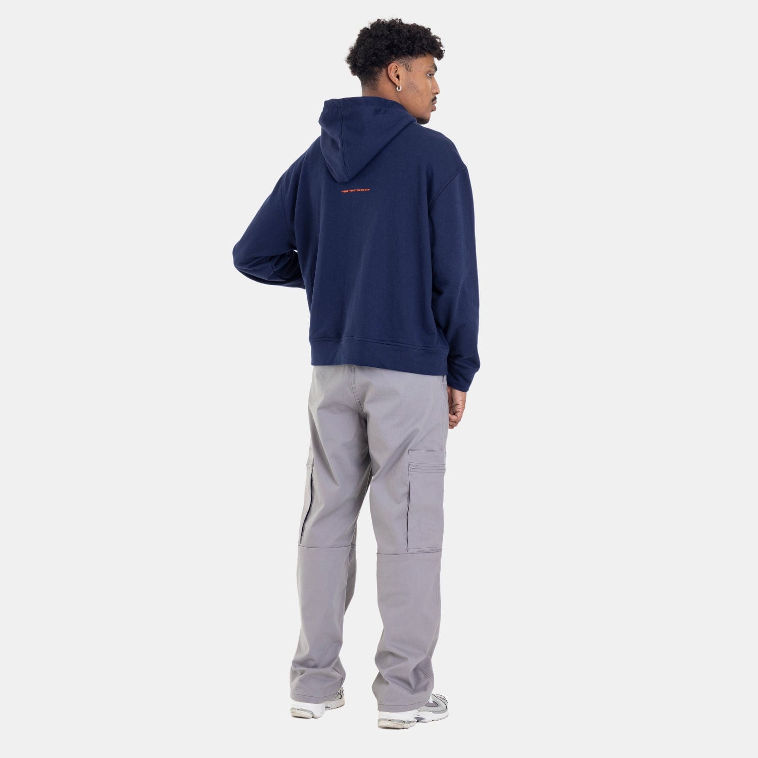 Zip Hoodie Regular Fit Dark Blue - imagen 8