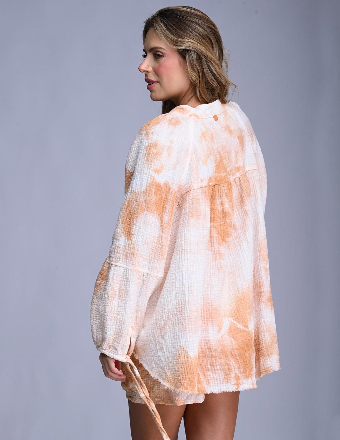 Blusa Anya Spotted Sand - imagen 3