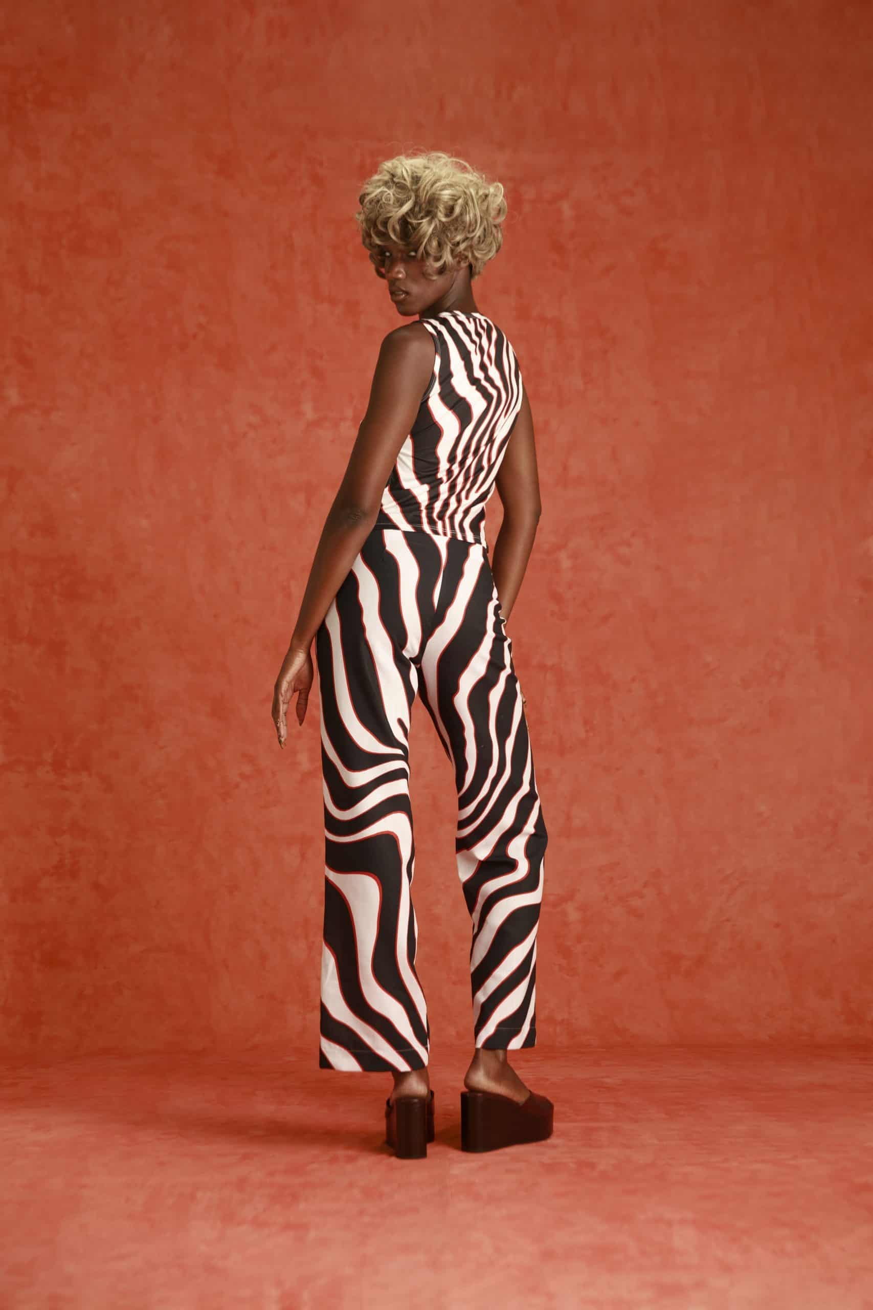 Roena Pants in Zebra - imagen 2