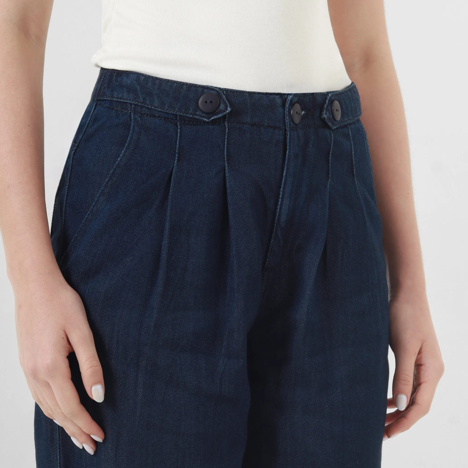 Pantalon Tiro Alto Bota Recta - imagen 3