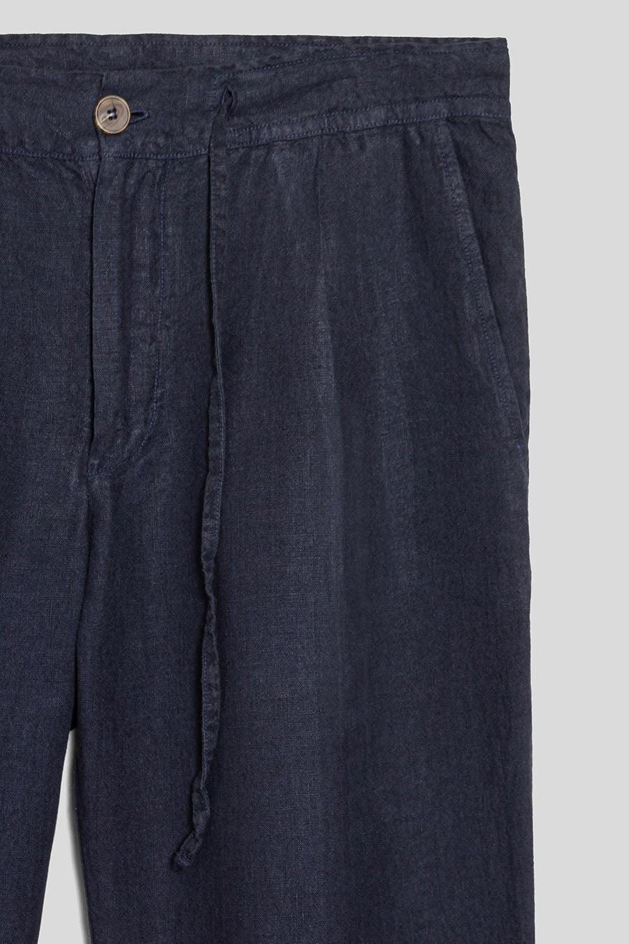 Men's linen pants navy alex - imagen 2