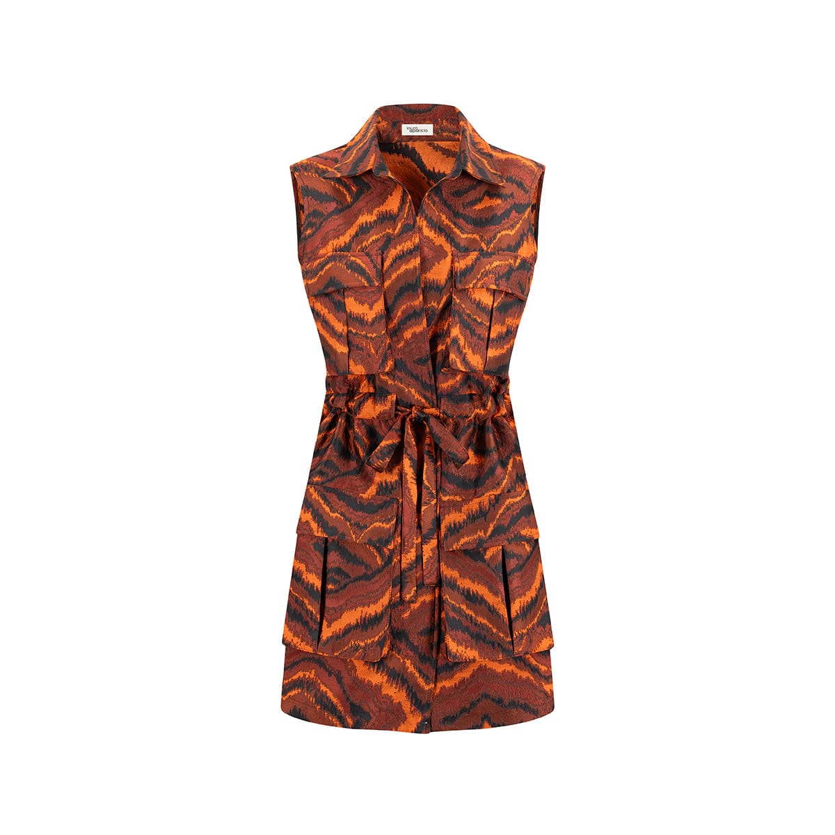 CHALECO SAHARIANA JACQUARD - imagen 2