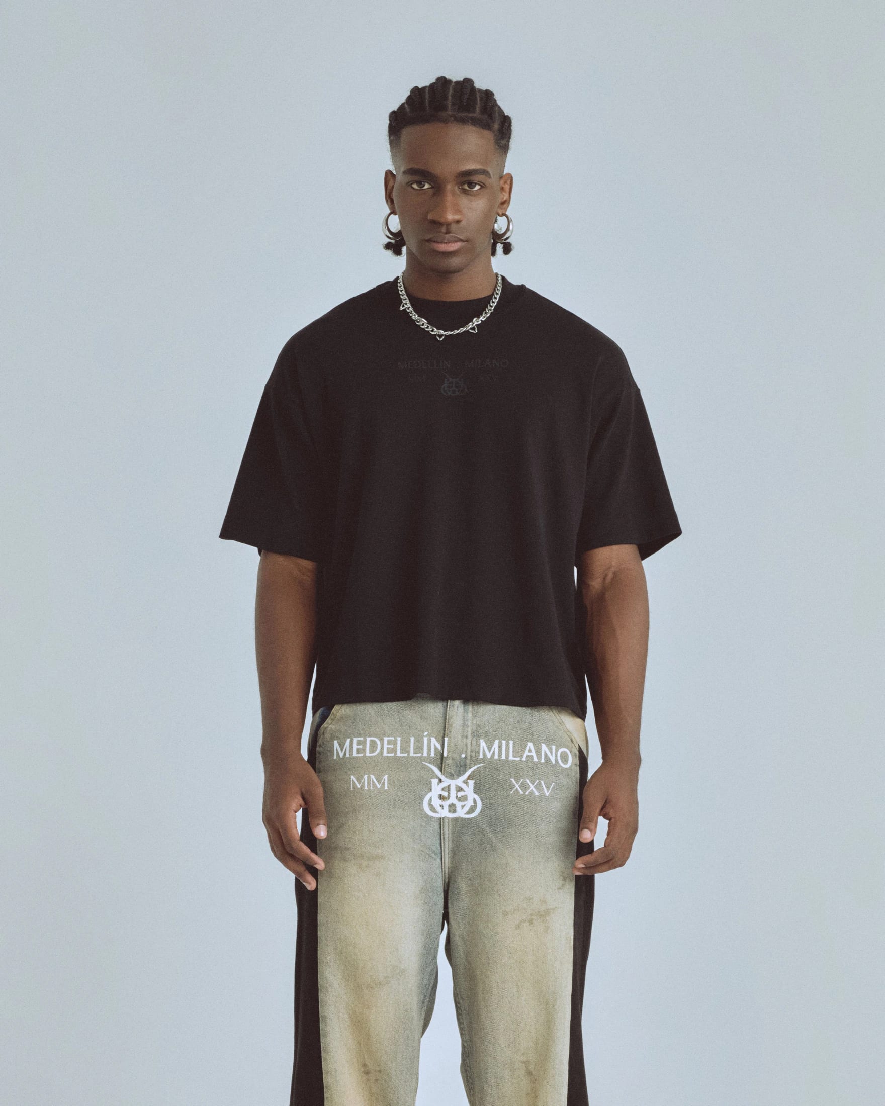 Santa Unión Basic Boxy Fit Tshirt Black - imagen 2