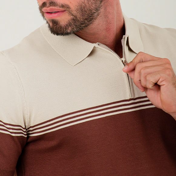SUETER POLO MODA TEJIDO HOMBRE - imagen 5