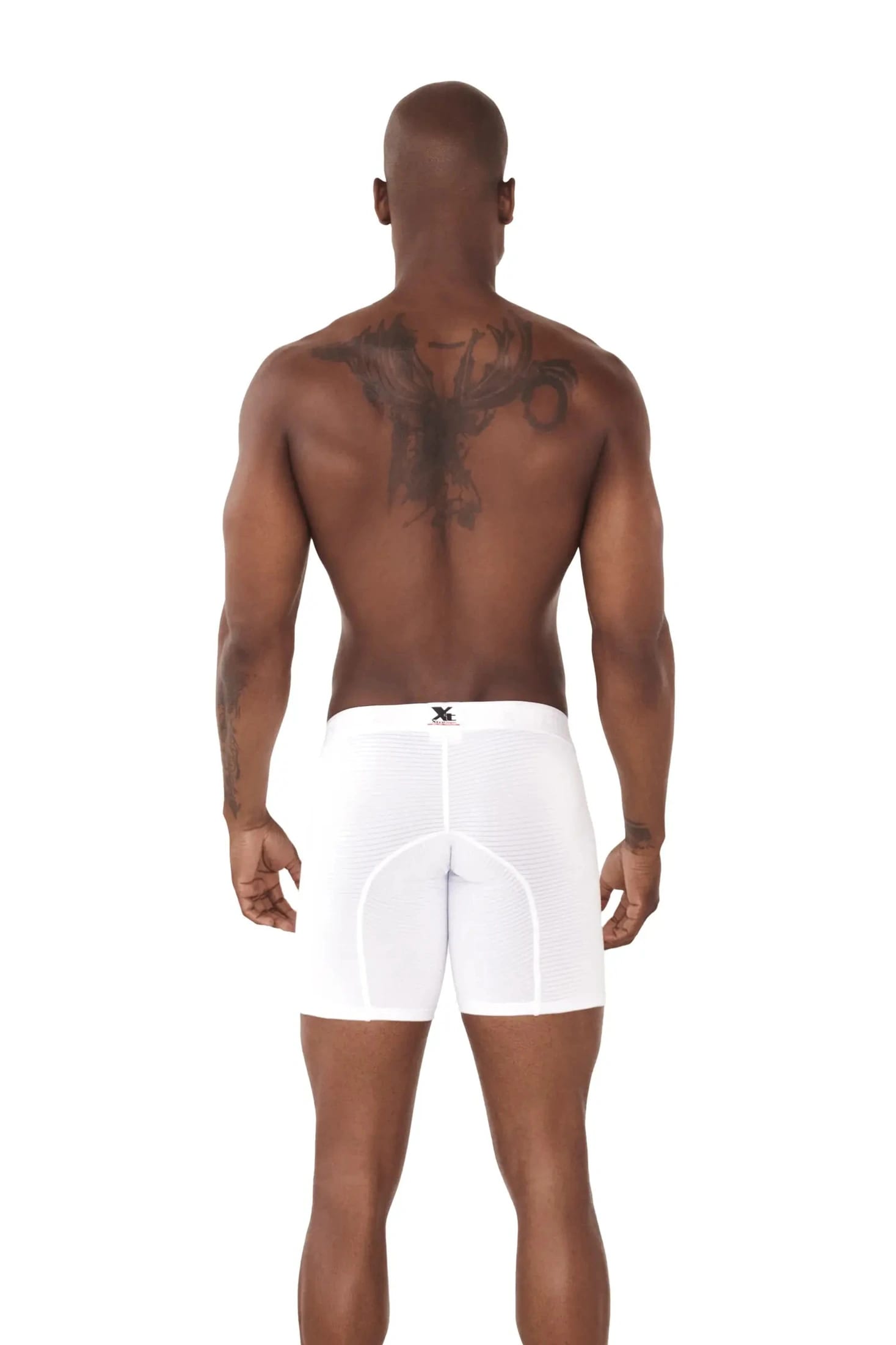 BOXER MICROFIBRA JACQUARD DESAGUJADO  BLANCO - imagen 2