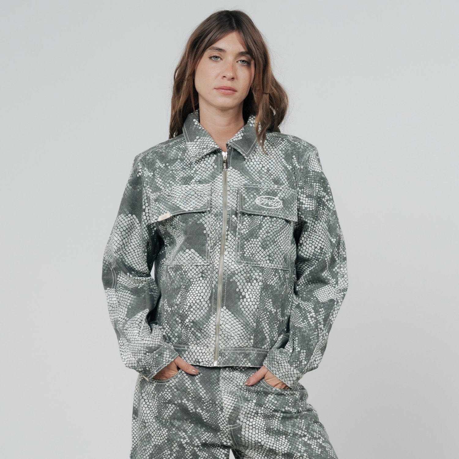 Python Drill Light Jacket - Gray - imagen 2