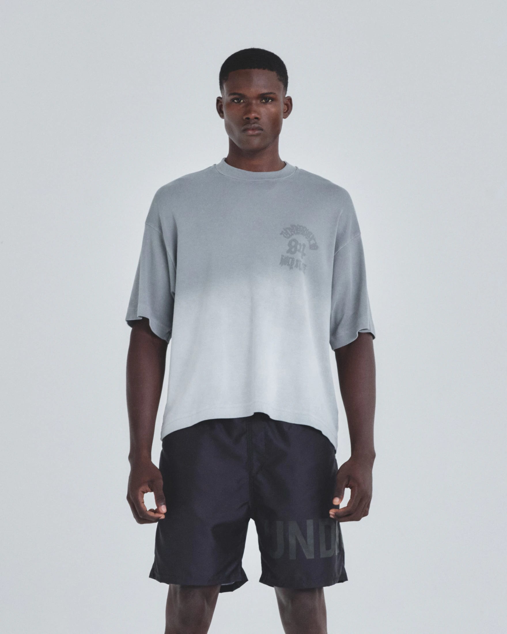 Holy State Beautiful Soul Boxy Fit Tshirt Faded Gray - imagen 2