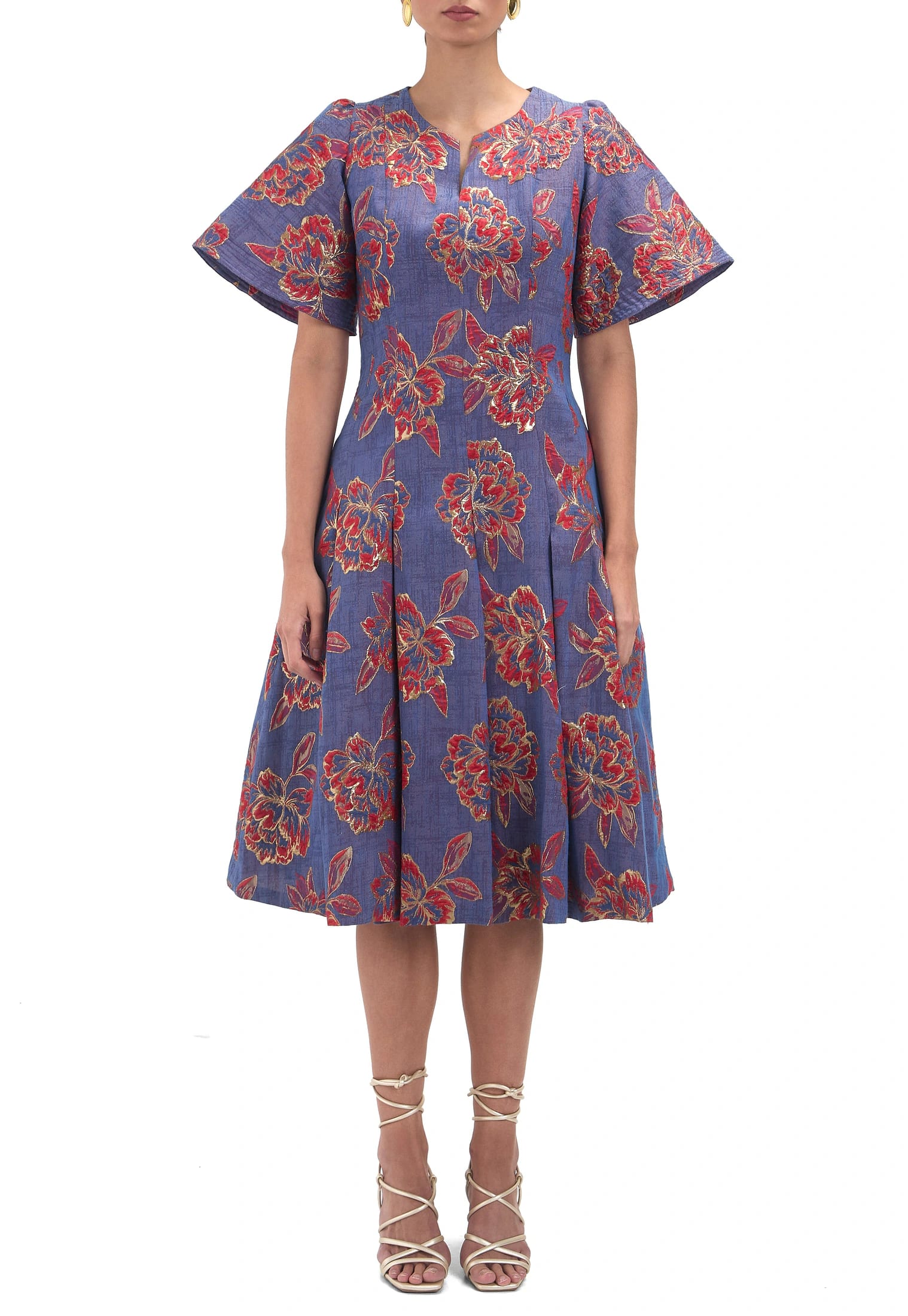 VESTIDO GOLDENBLUE JACQUARD - imagen 1