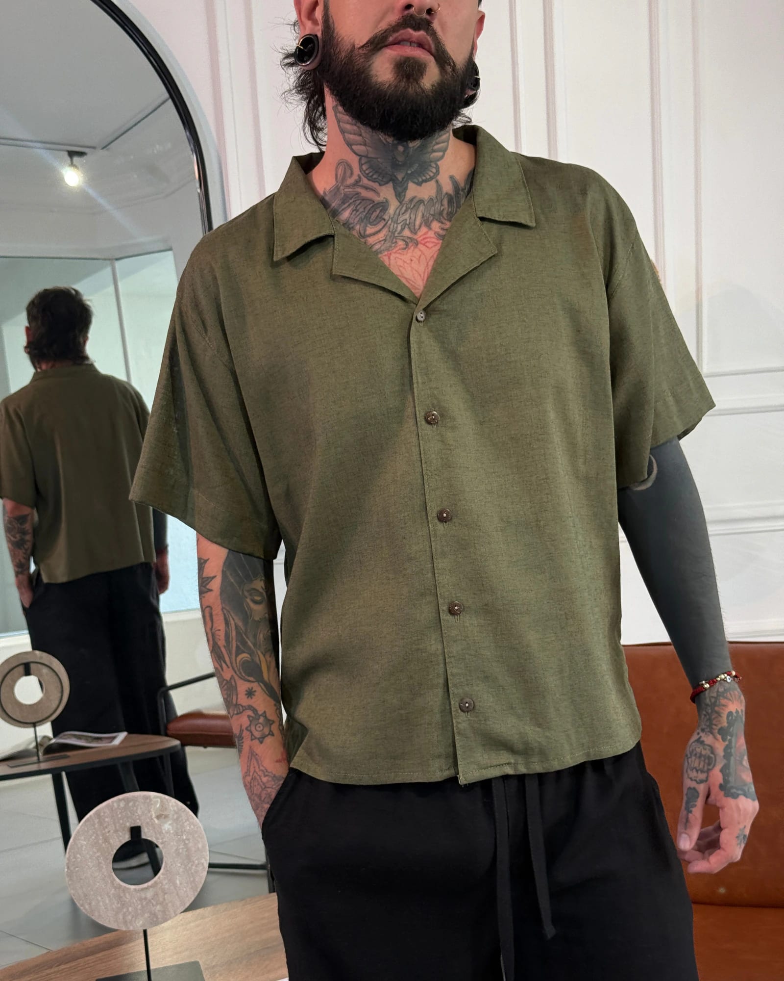 Camisa napoleon green - imagen 3