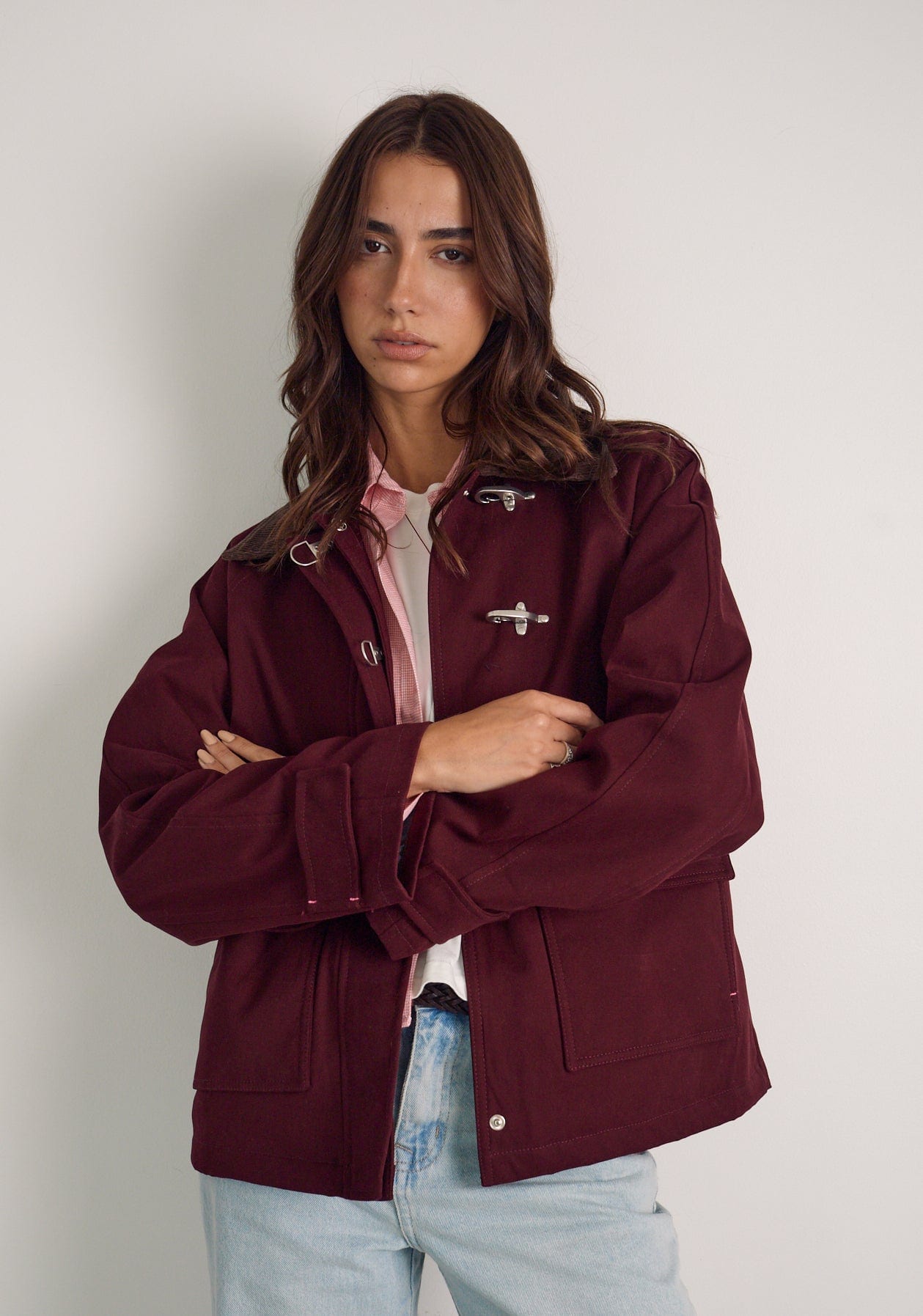 Chaqueta M Scarlet Vino Osc - imagen 3