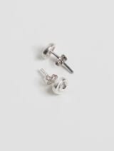 MINI SWIRL STUD EARRINGS - imagen 2
