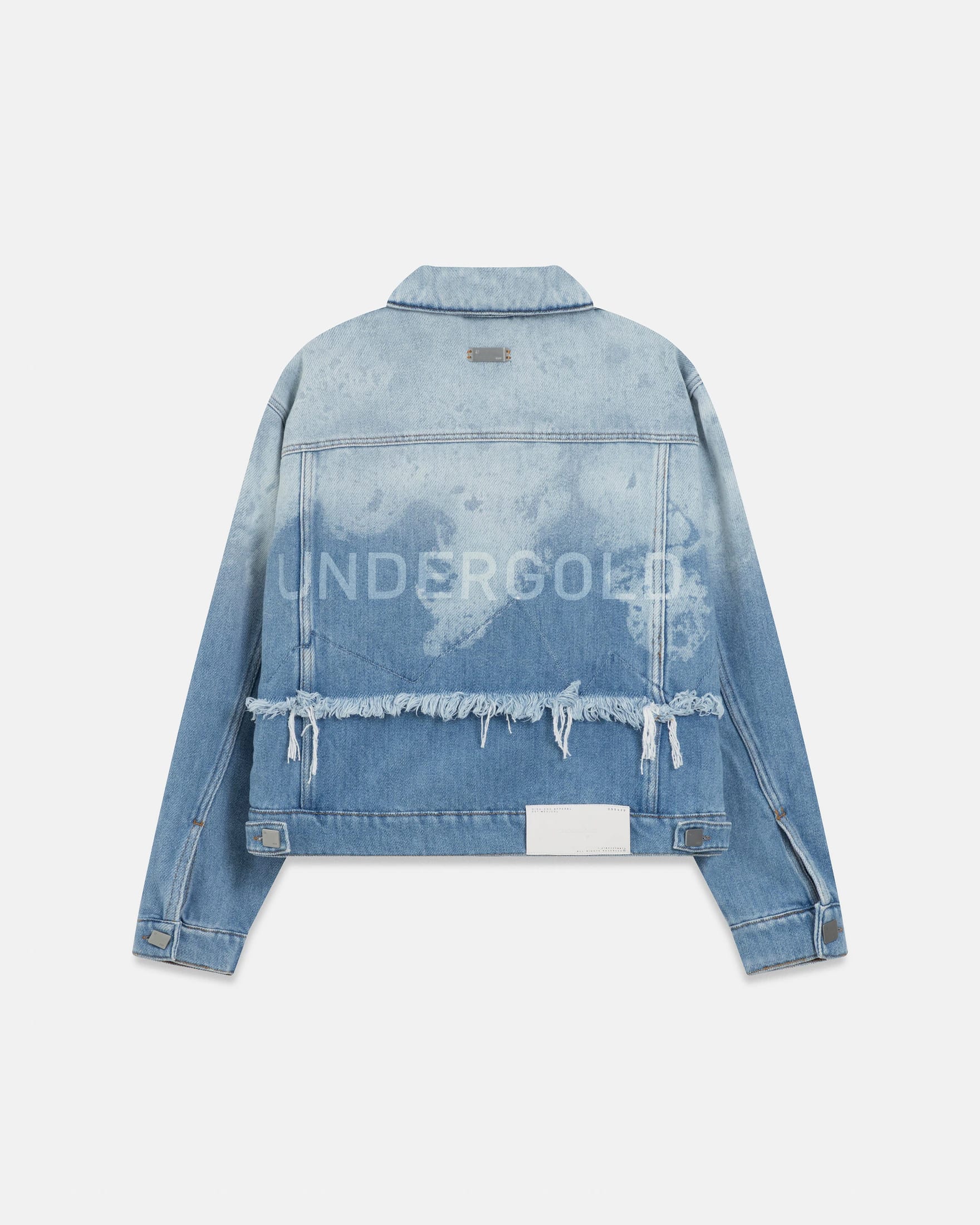 Holy State UNDRGLD Double Destroyed Jacket Blue - imagen 1