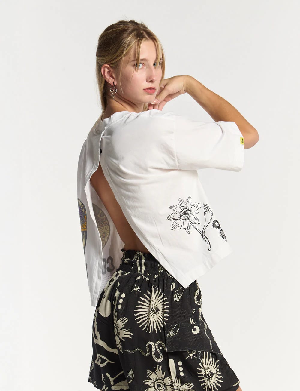 Camiseta Oversize Ucayali crudo Mujer - imagen 3
