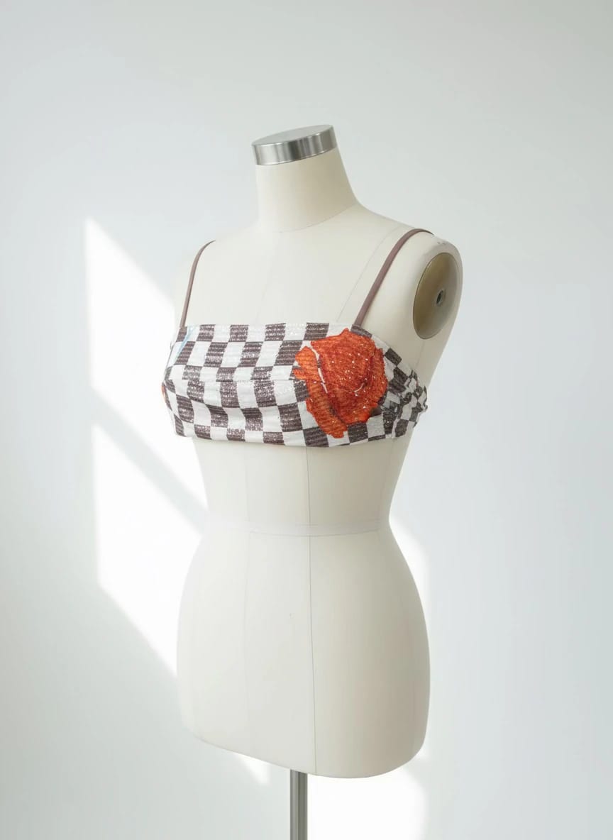 Laguna Sequin Crop Top - imagen 3