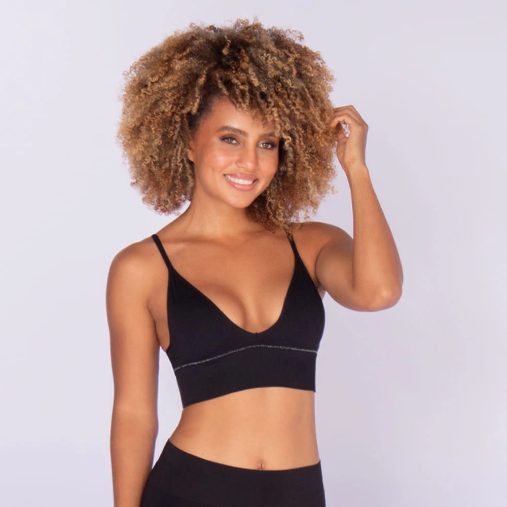 Top Seamless(Sin Costuras)con Base Ancha Aine - imagen 3