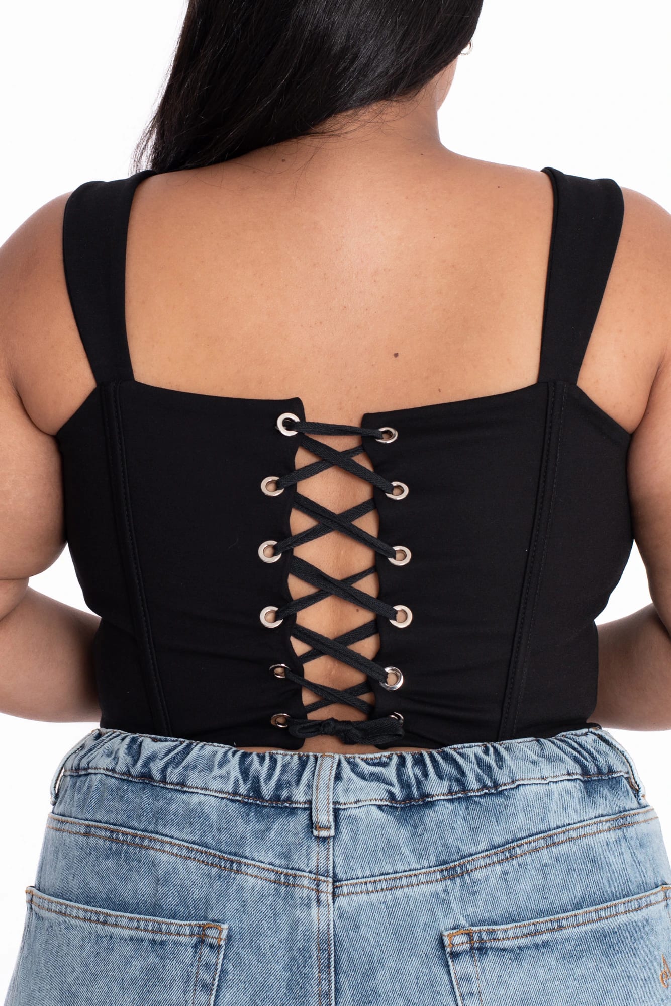 Crop Top Simona Negro - imagen 15