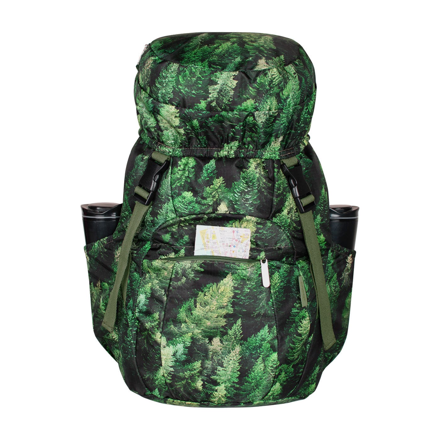 Morral Viajero ULTRA Plegable Estampado Bosque Citybags Multicolor - imagen 3