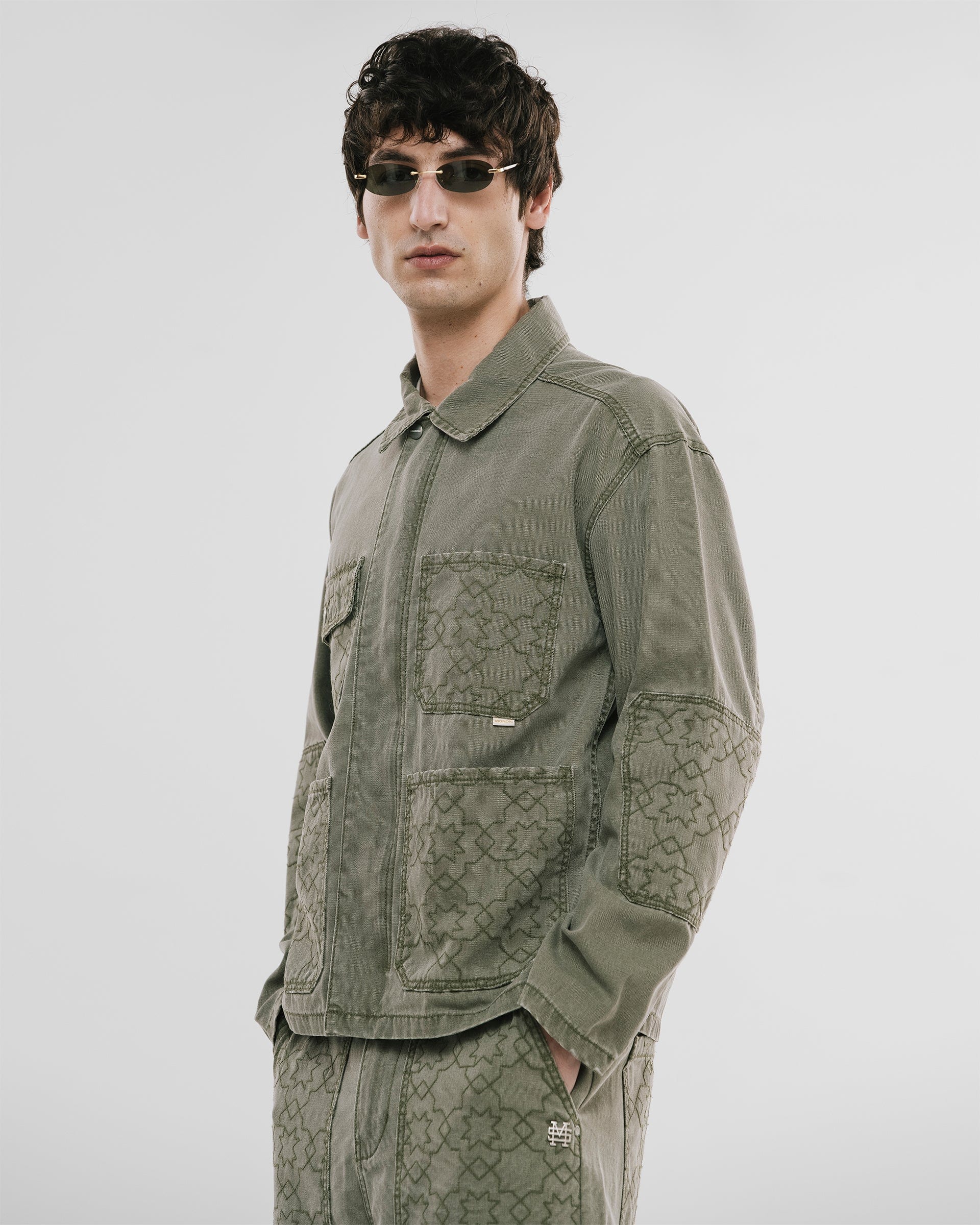 Chore Drill Jacket - Verde Oliva - imagen 2