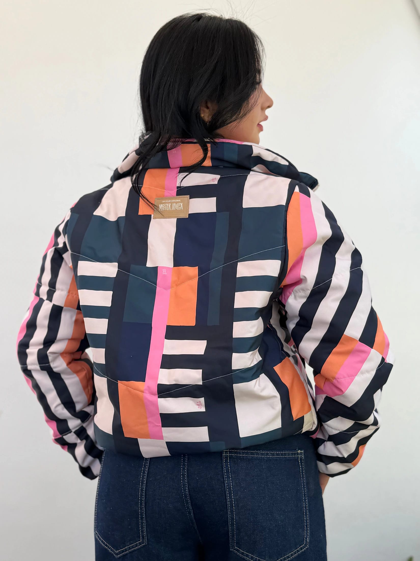 Puffer Jacket Beige Cromático - imagen 8