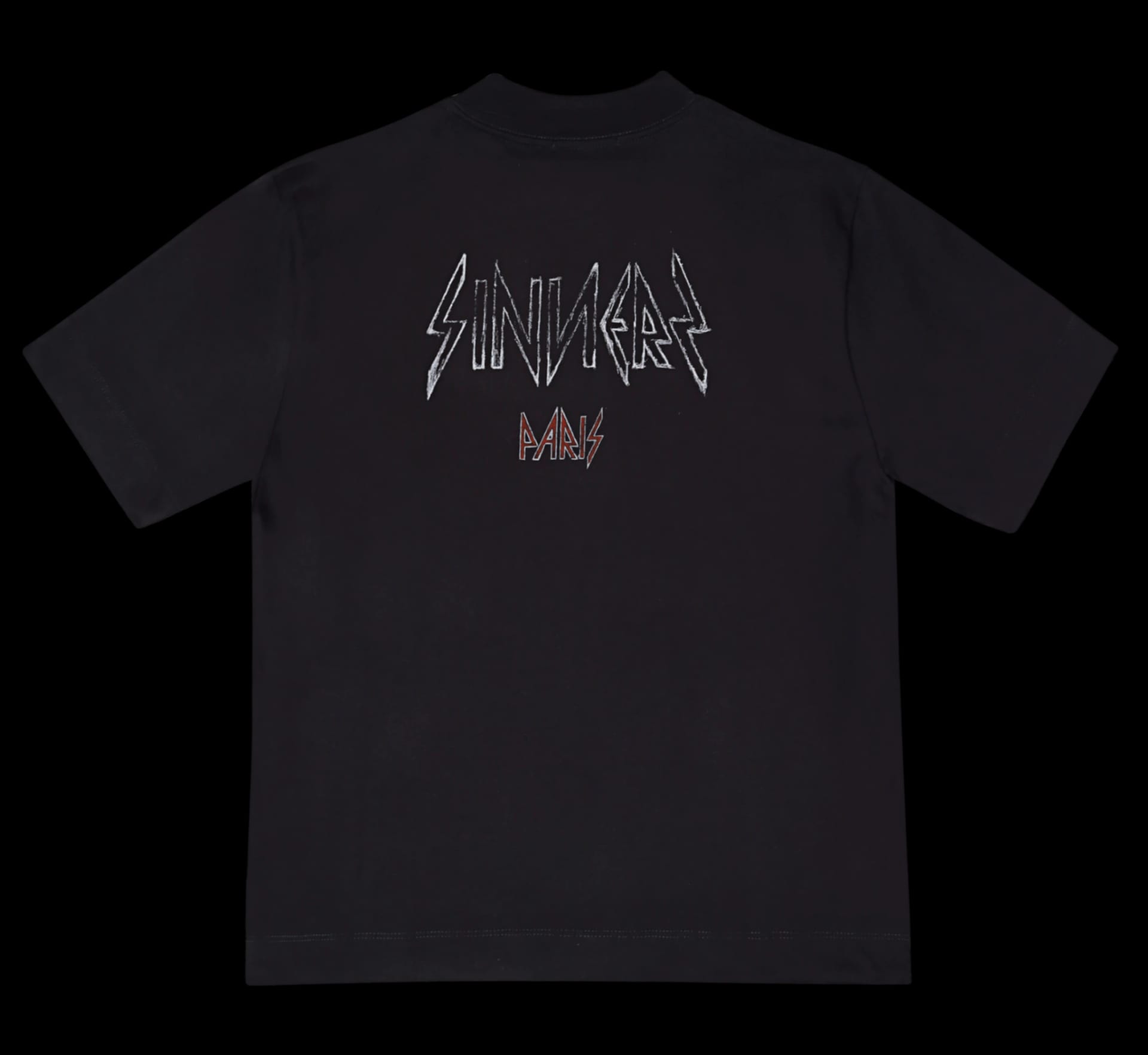 L'ENFANT MONOGRAM BLACK T-SHIRT - imagen 3