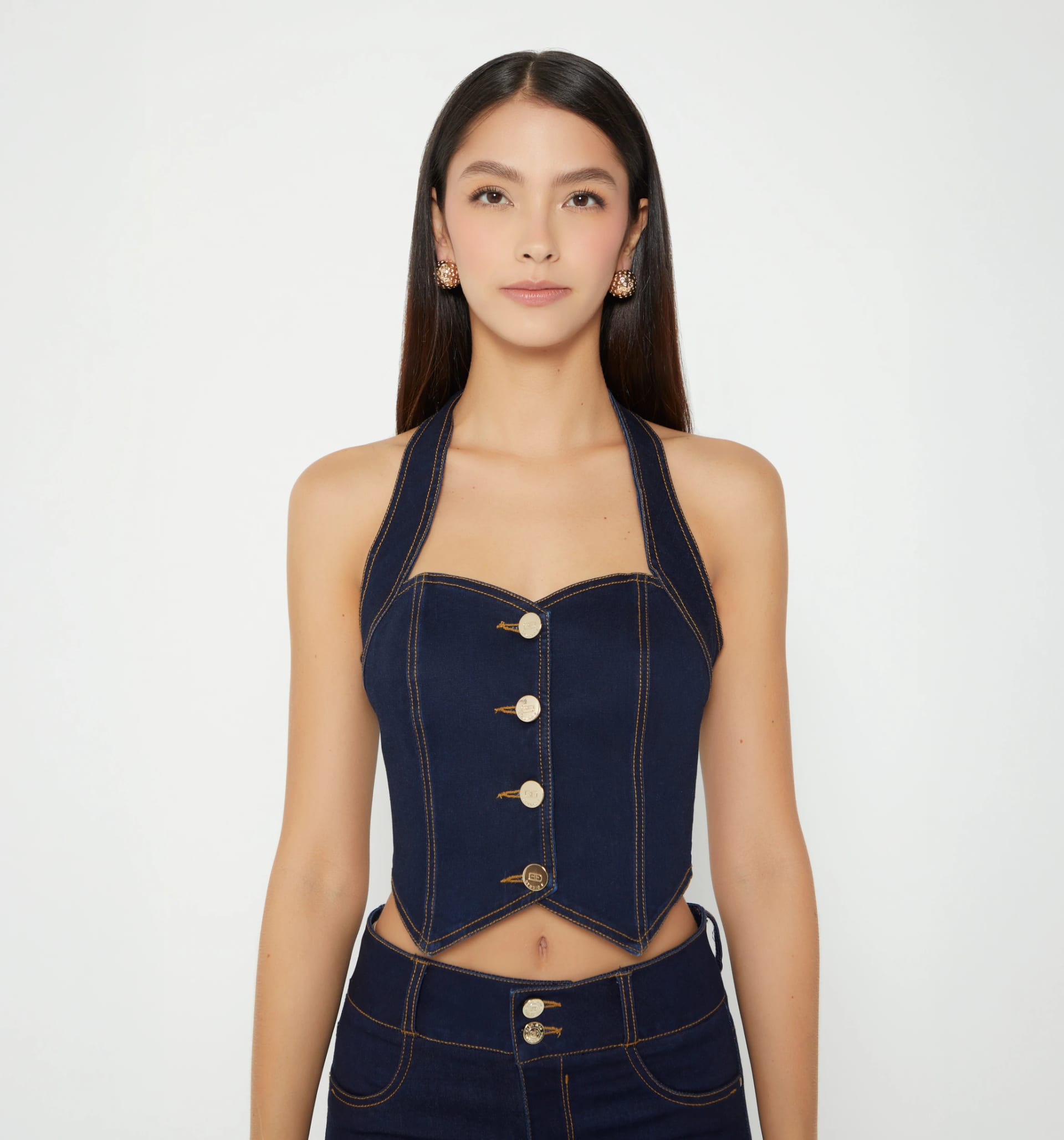 Blusa halter - imagen 1