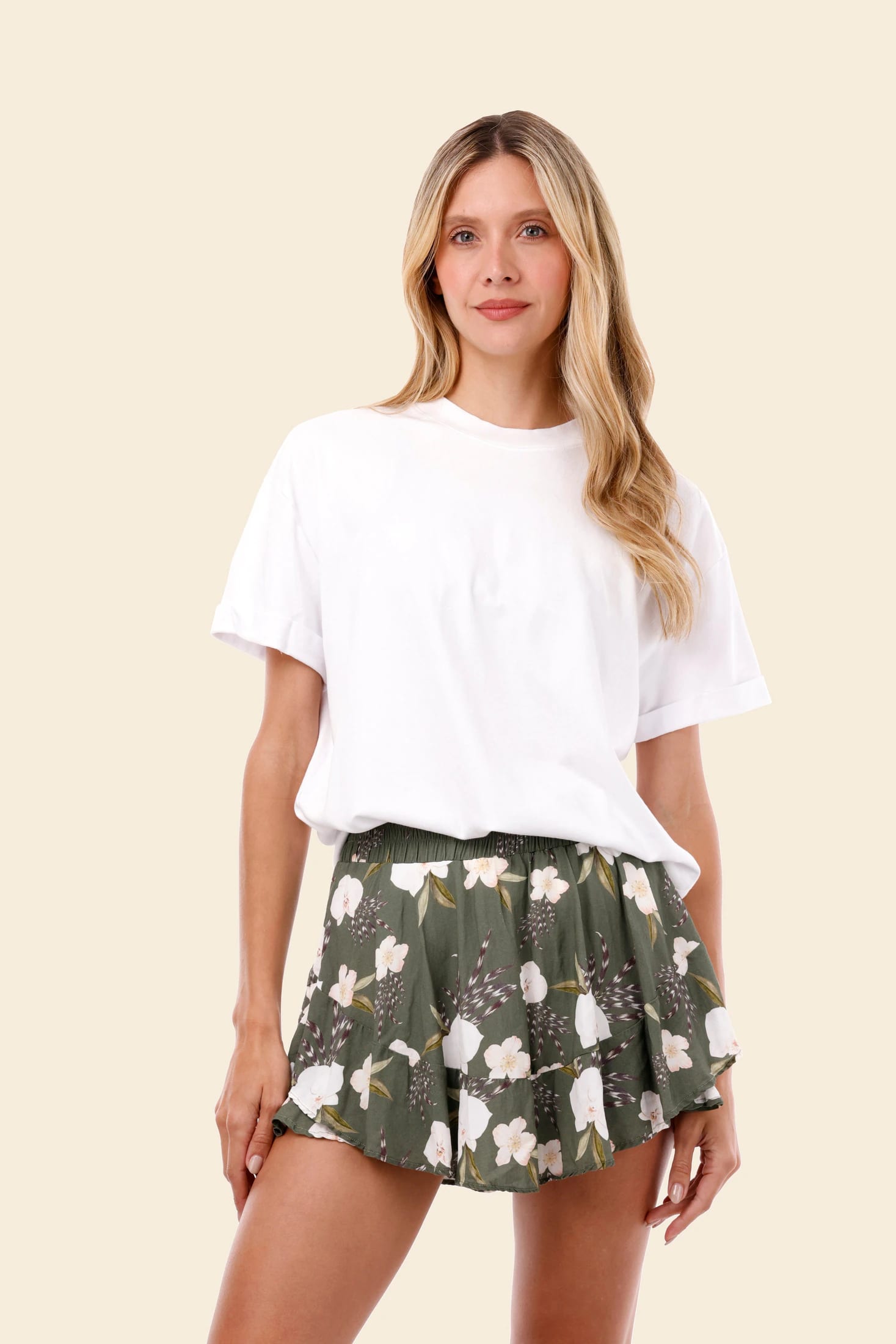 White Kain Oversize T Shirt - imagen 1