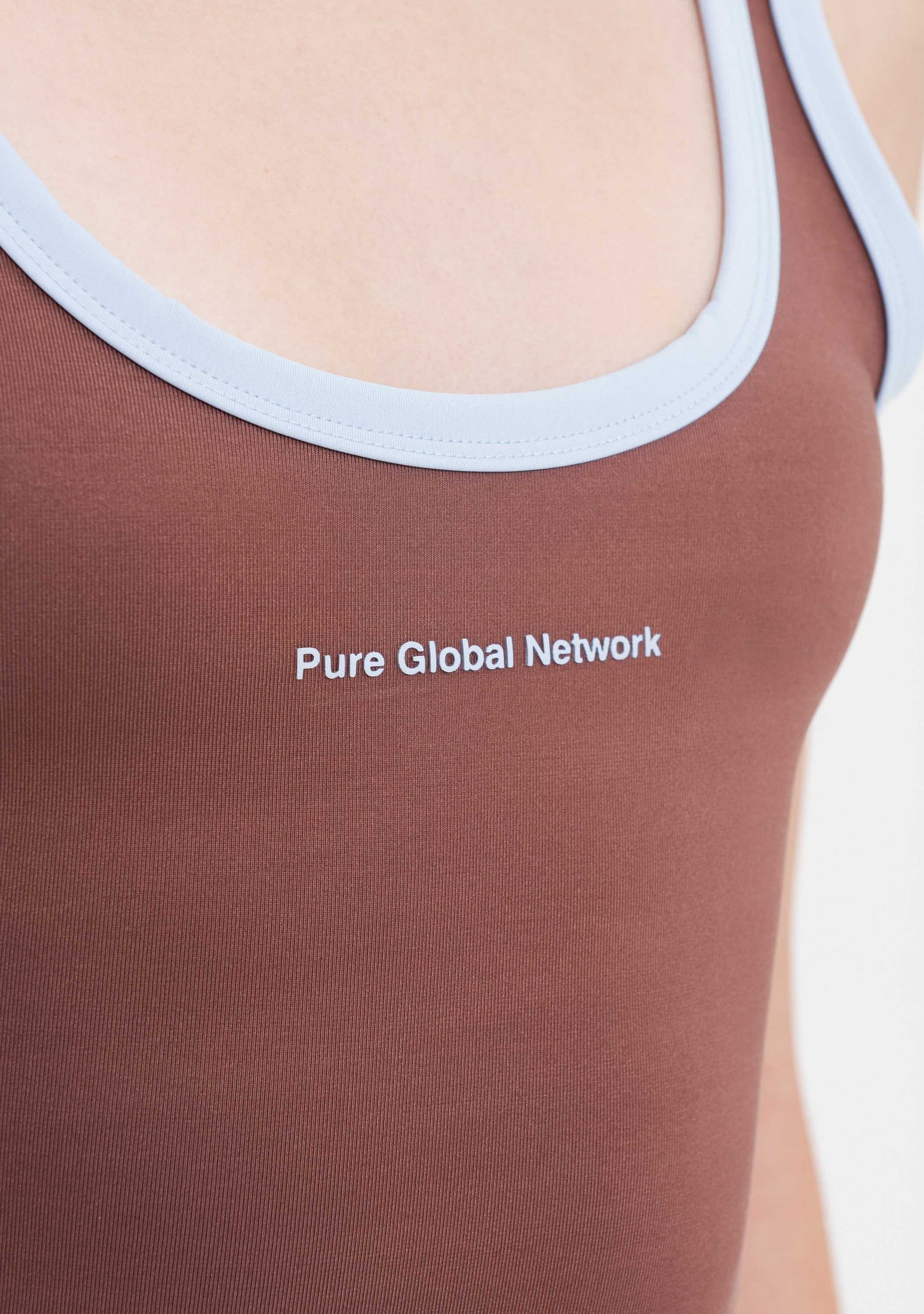 Across The Lines Brown Tank Top - imagen 5