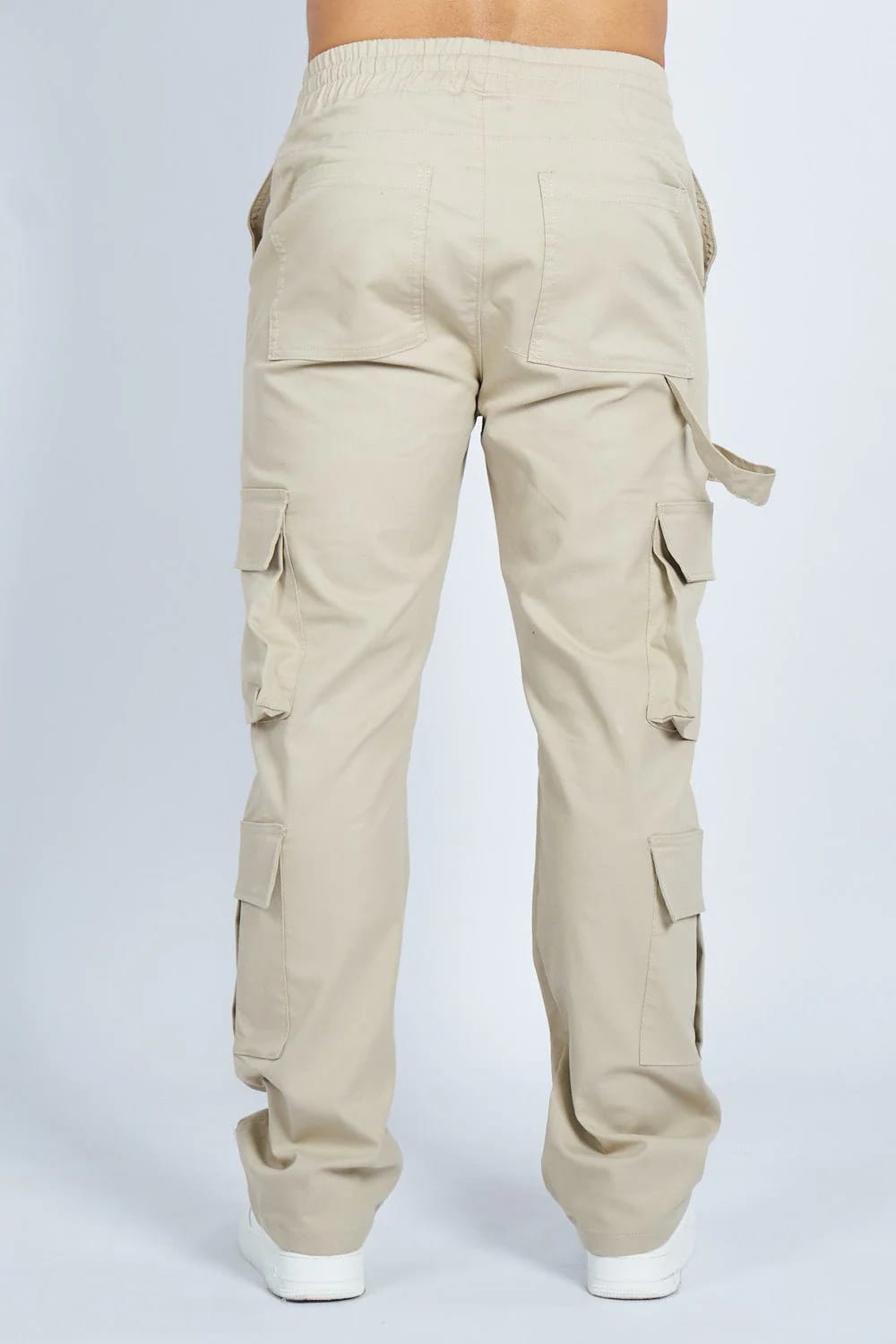 Jogger cargo 8 bolsillos bota recta CAQUI | DROP 3 | - imagen 7