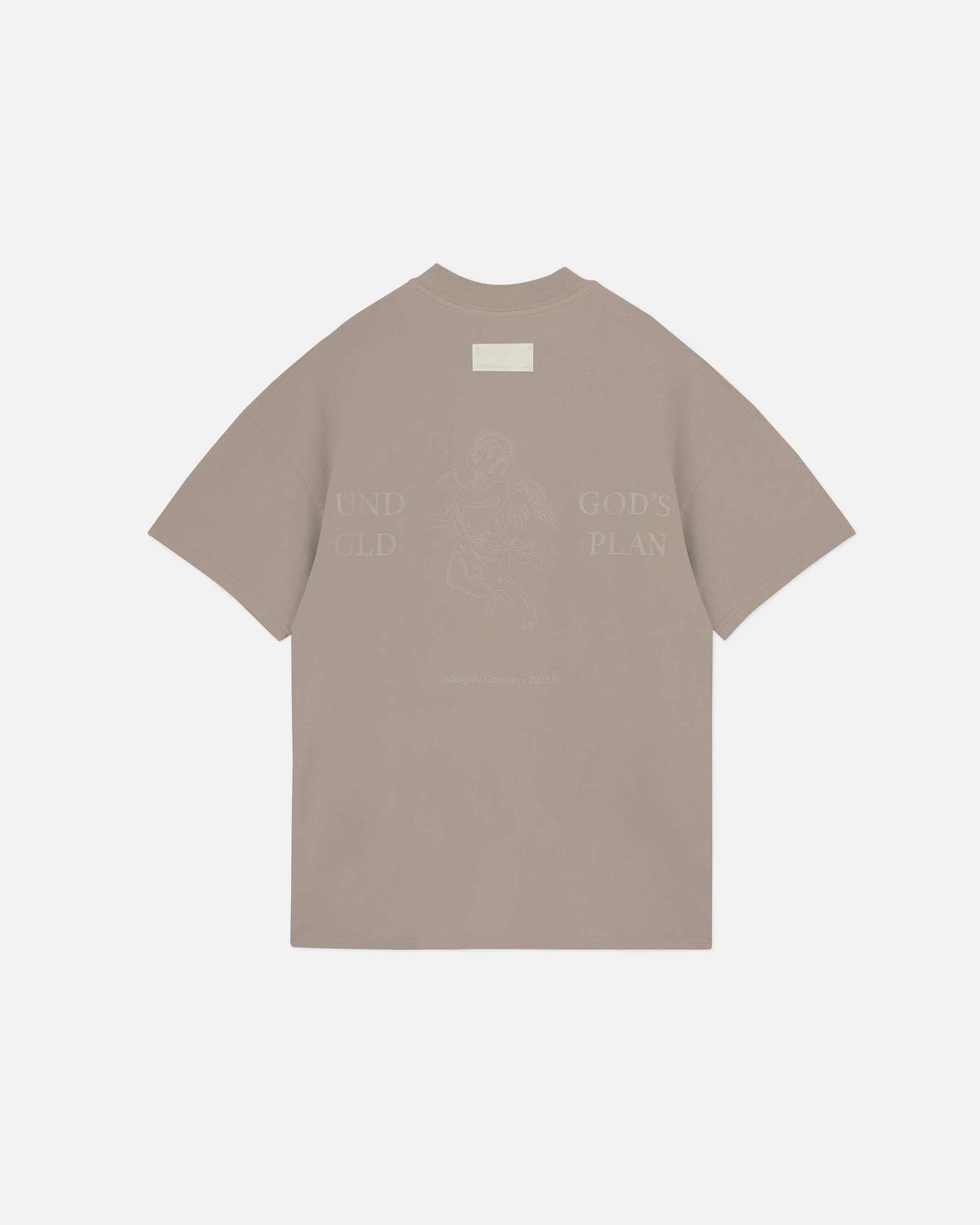 Echoes God's Plan Tshirt Light Brown - imagen 3