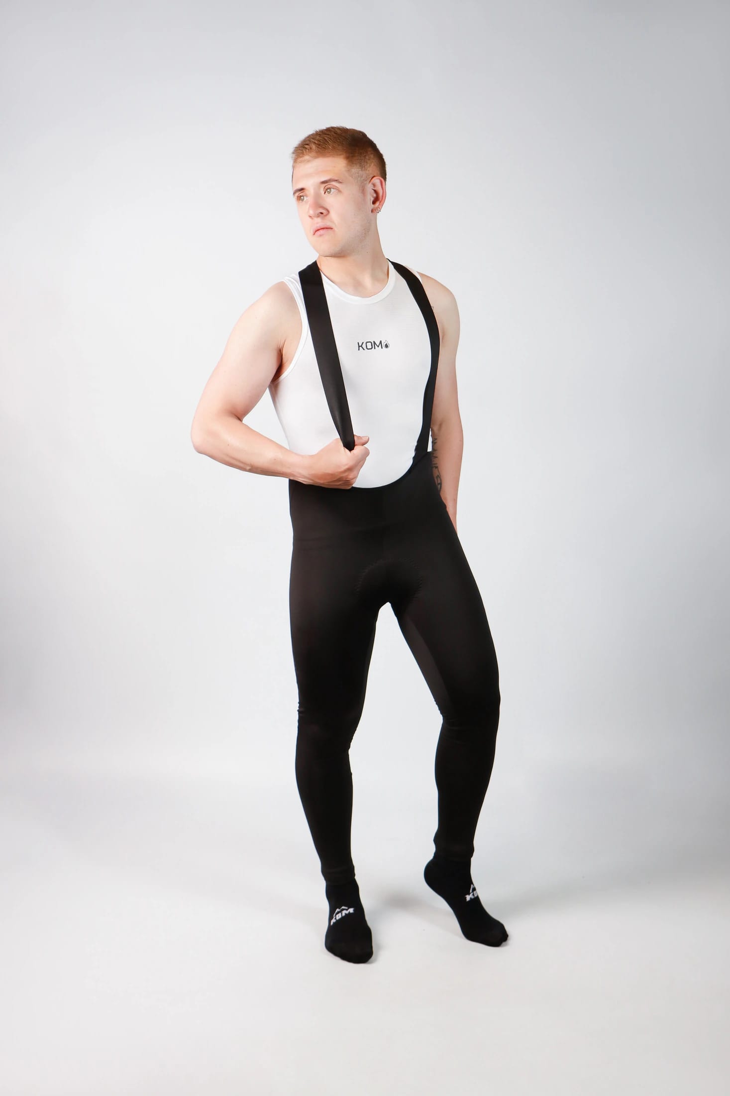 Lycra badana de ciclismo Pantalón térmica hombre - imagen 1