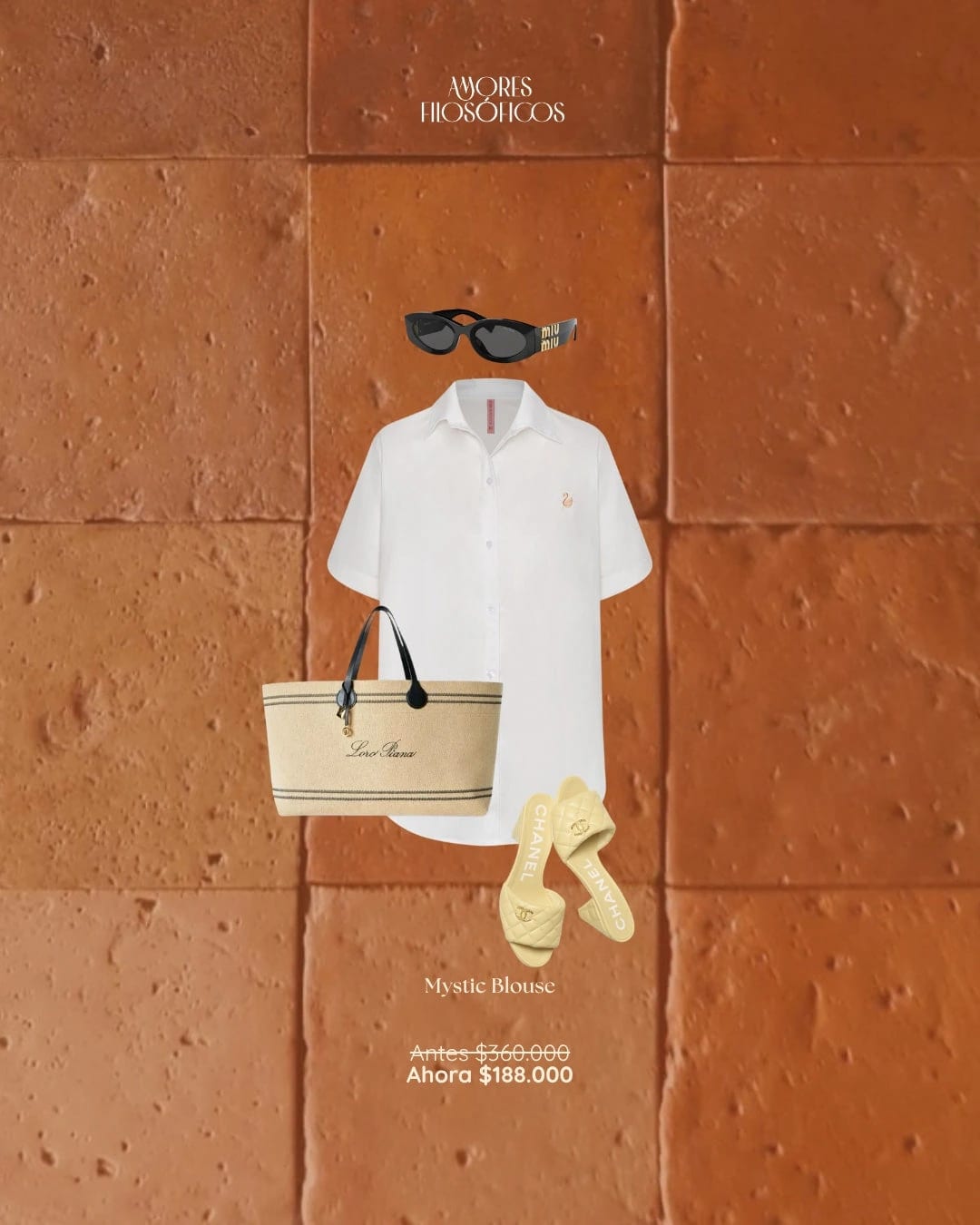 MYSTIC BLOUSE IVORY - imagen 2