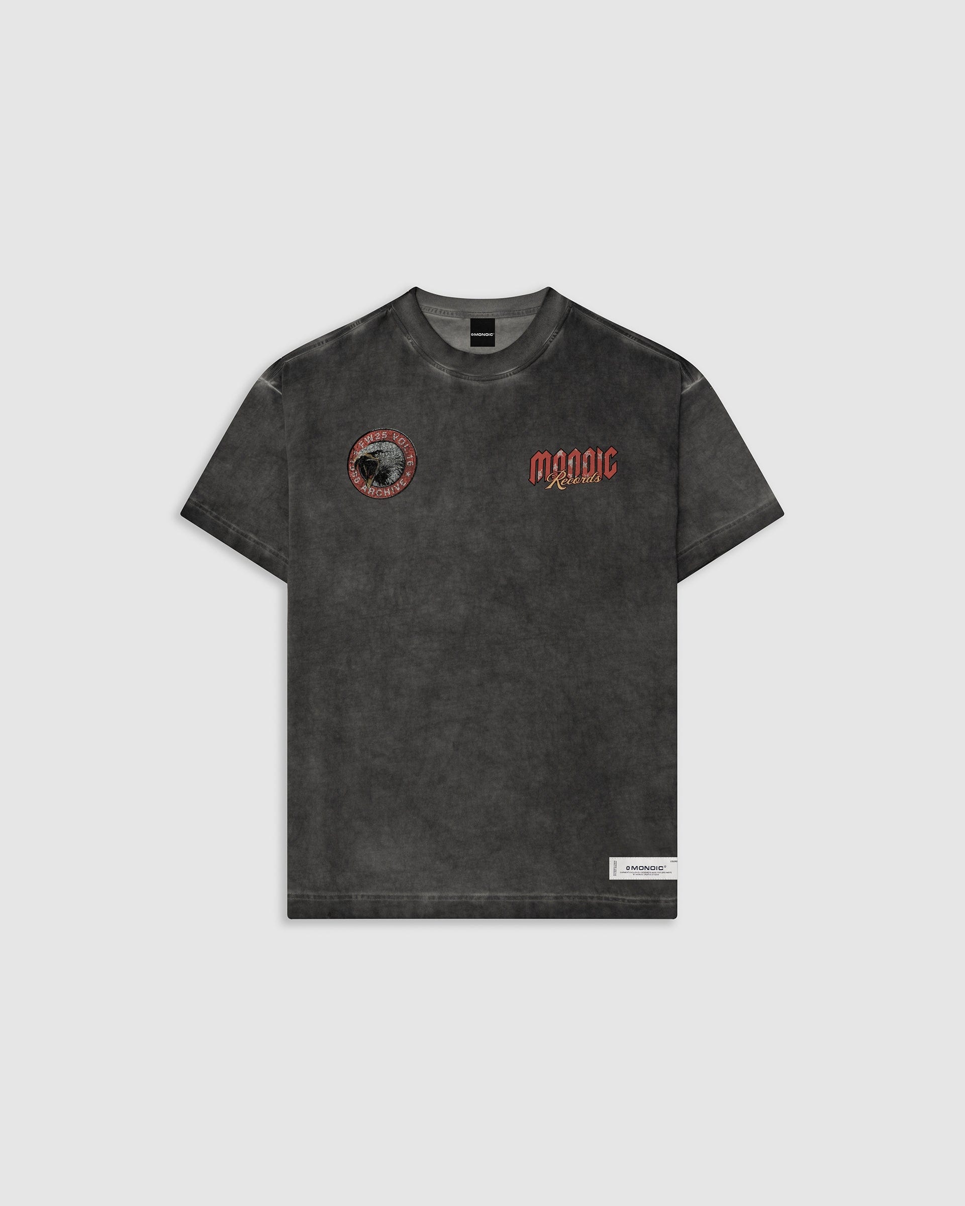 Camiseta Oversized Monoic Eagle - Gris Desgastado - imagen 7