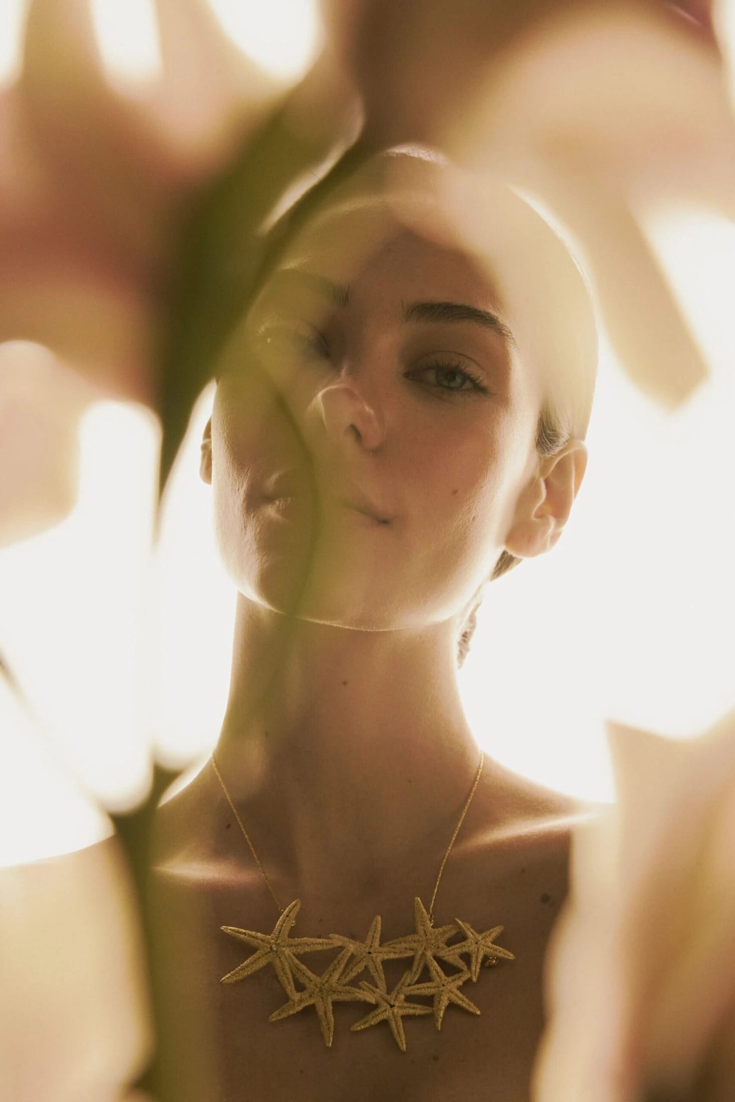 STARFISH PIN AND NECKLACE - imagen 1