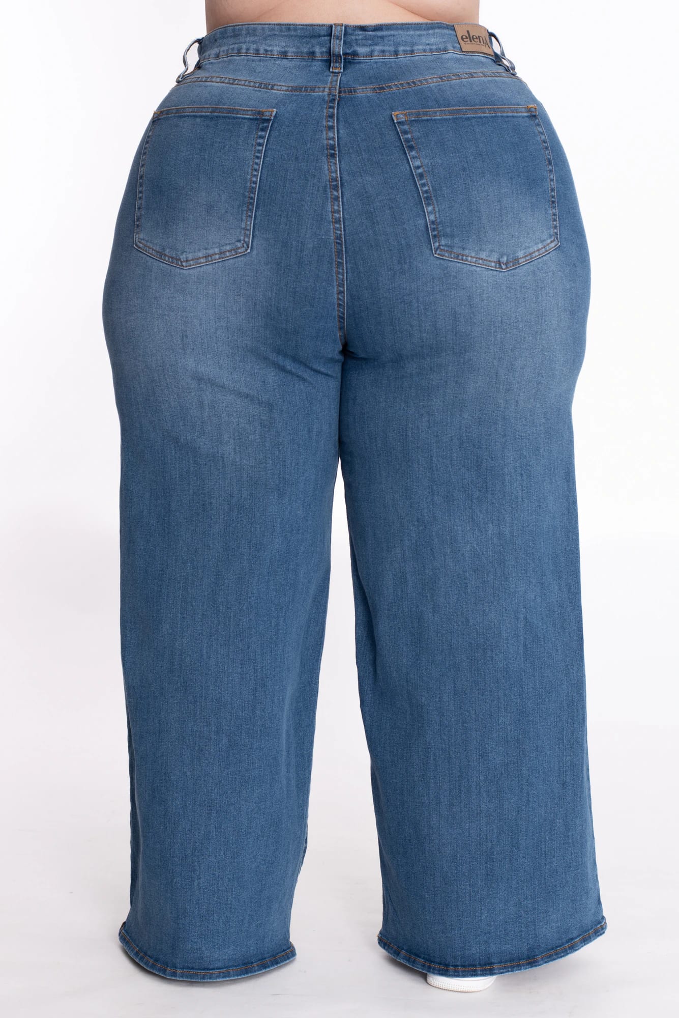 Jean Amplio Azul Medio 415 - imagen 5