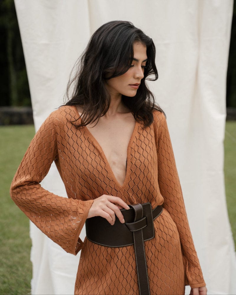 KIMONO SERENO - CARAMEL - imagen 3