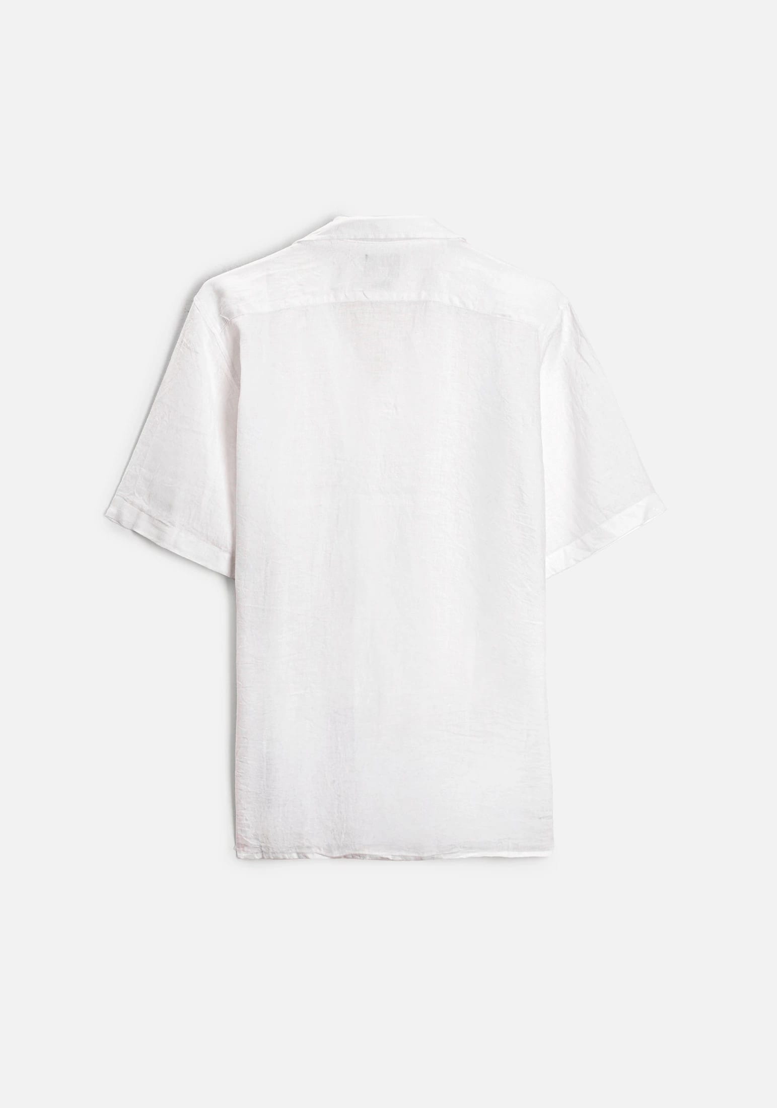 Camisa Guayabera Bol. Manga Corta Blanco - imagen 5